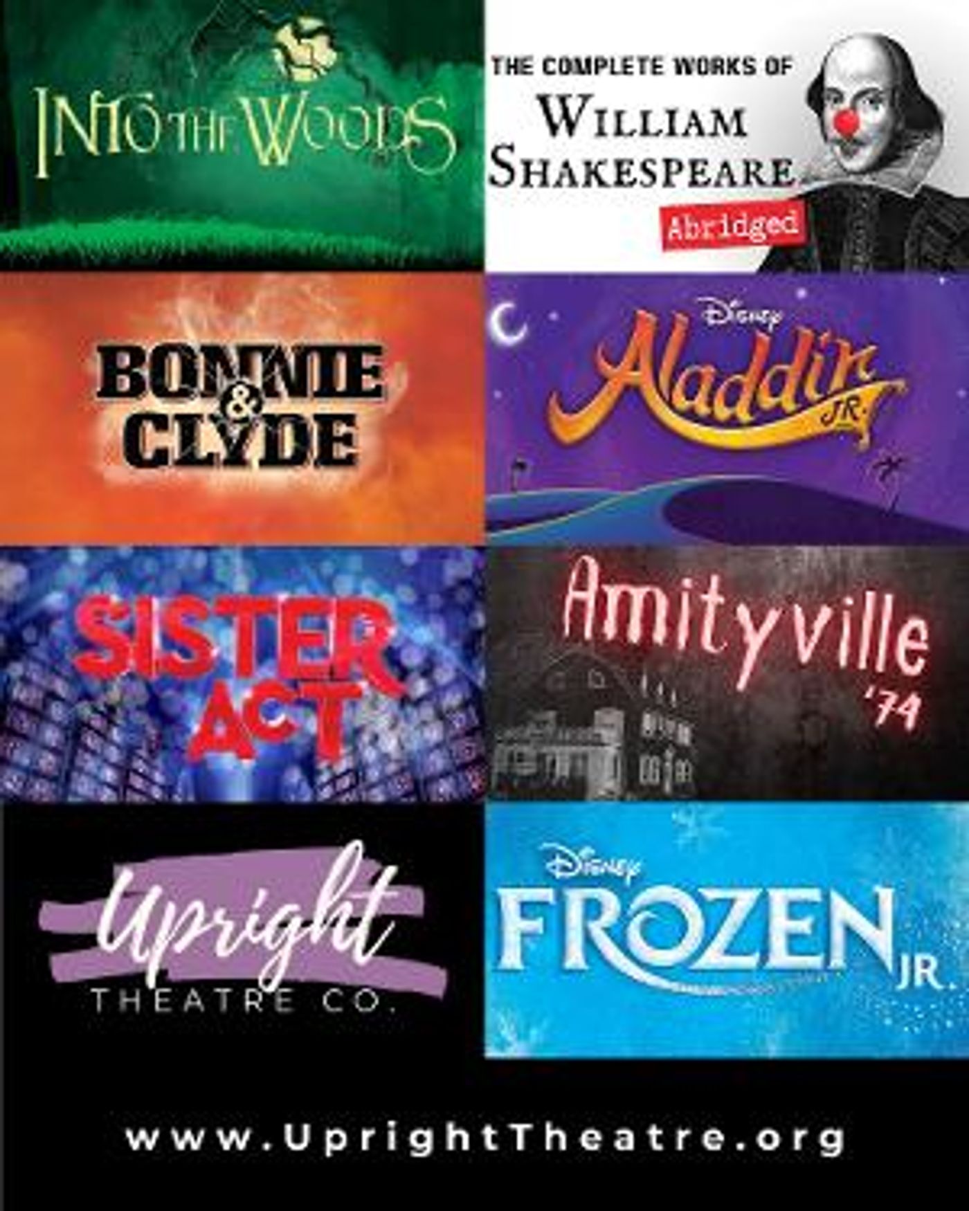 Upright Theatre Co. Announces Their 2024 Season of Shows  Image