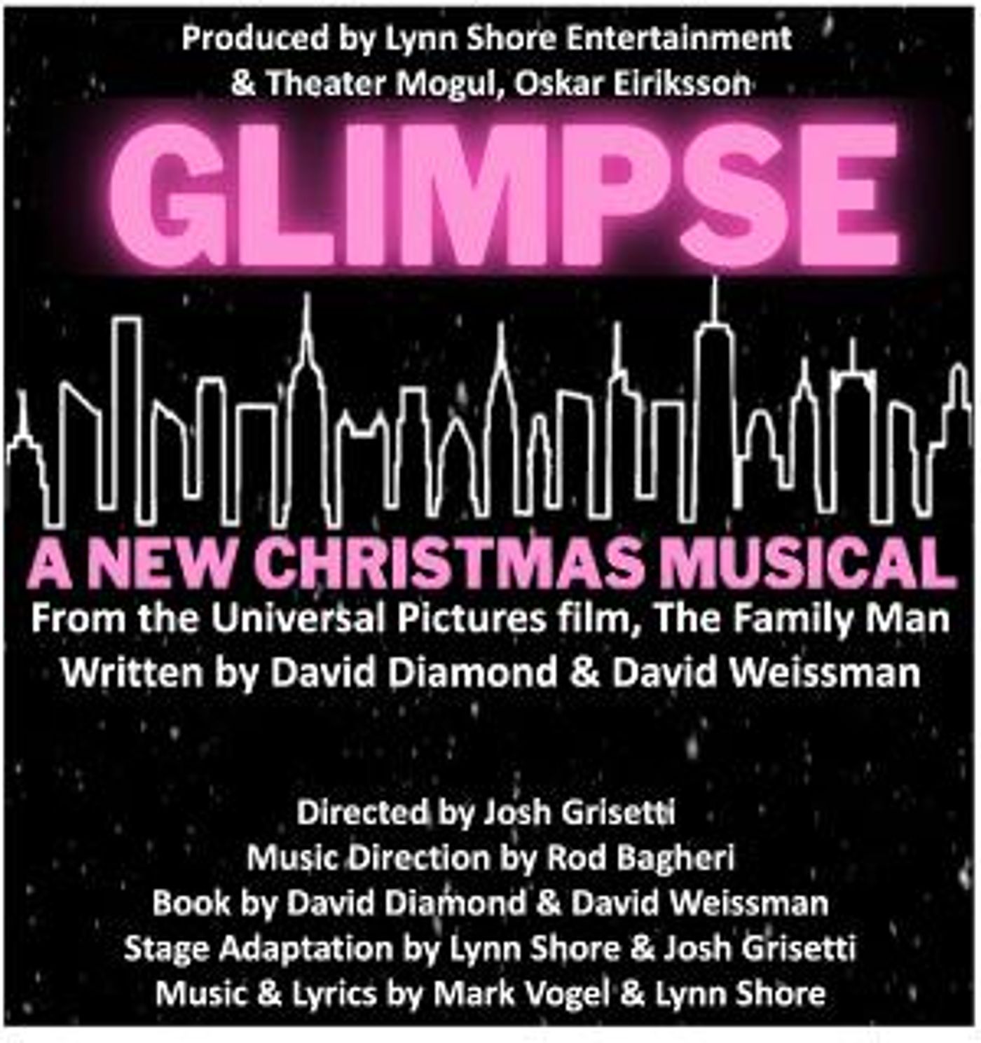 Josh Grisetti Directs GLIMPSE, A New Christmas Musical  Image