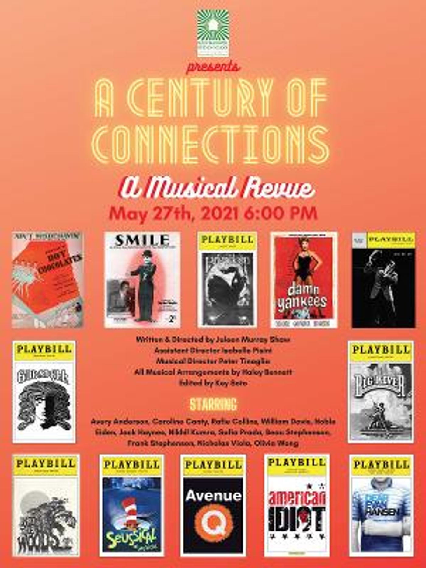 Mary McDowell Friends Upper School A CENTURY OF CONNECTIONS: A MUSICAL REVUE  Image