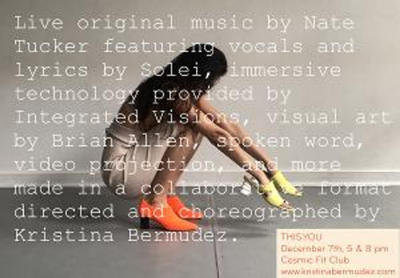 THIS YOU: An Immersive Evening December 7th at Cosmic Fit Club LIC  Image