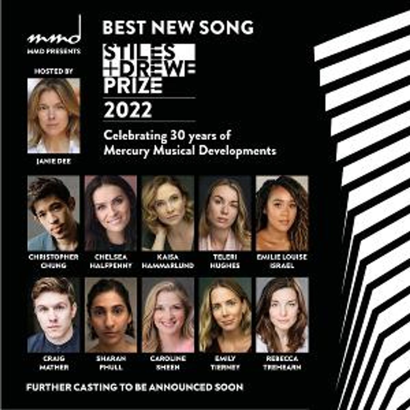 Christopher Chung, Chelsea Halfpenny & More to Perform at Stiles + Drewe's 2022 Best New Song Prize Concert  Image