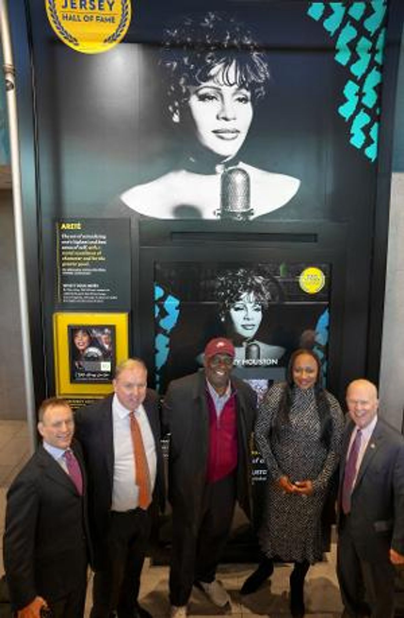 New Jersey Hall Of Fame Unveils Whitney Houston Garden State Parkway Service Area and More In Her Honor  Image