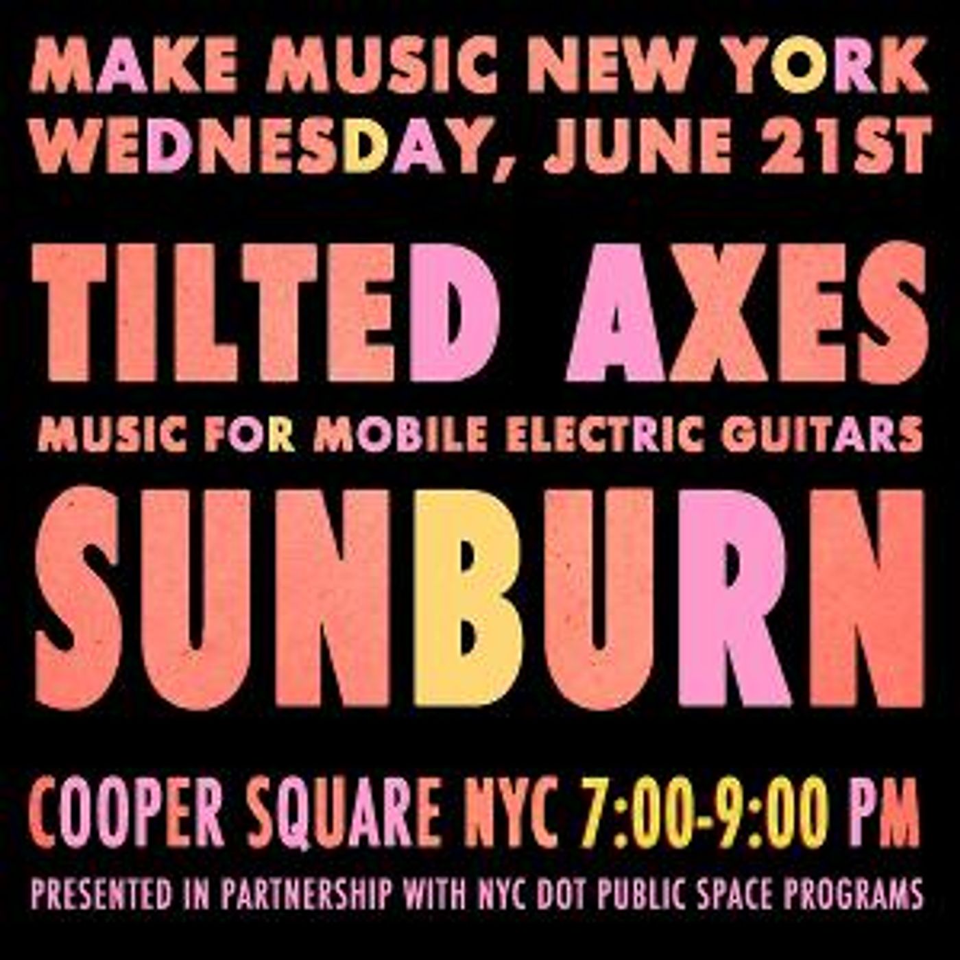 Tilted Axes: SUNBURN Solstice Performance Celebrates New Music  Image