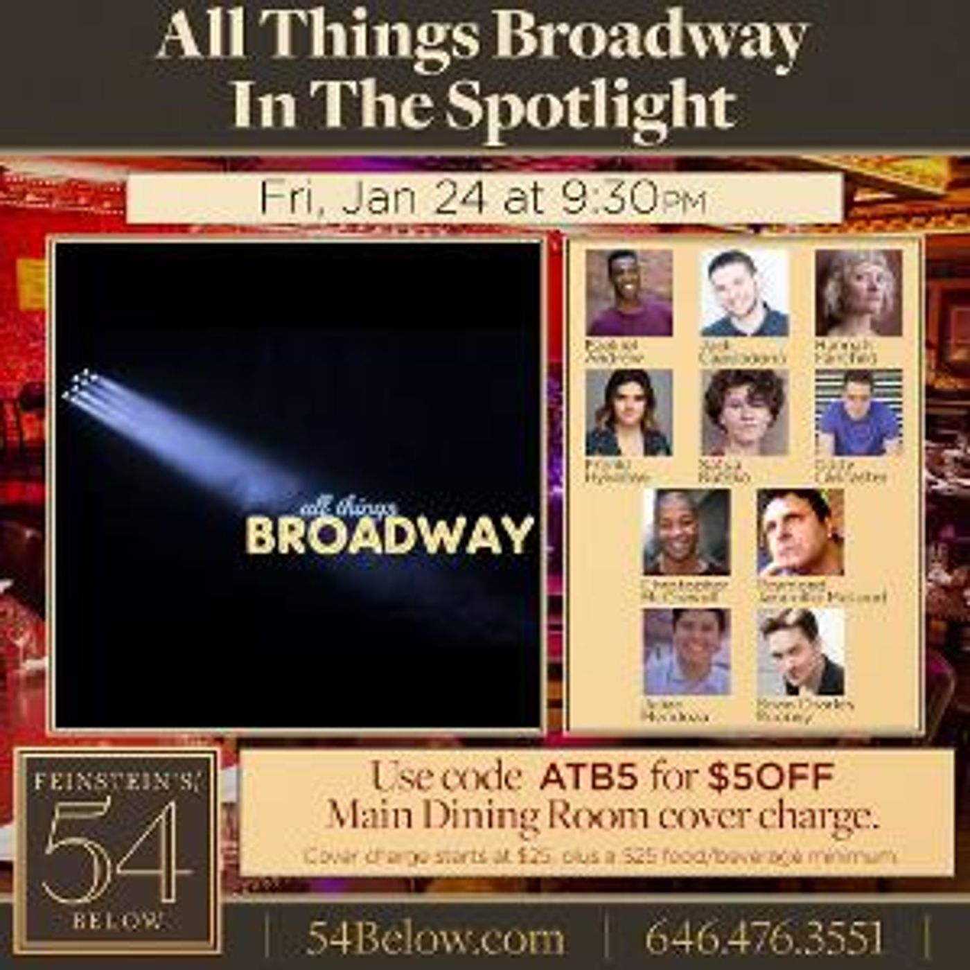 All Things Broadway: In The Spotlight Comes to Feinstein's/54 Below  Image