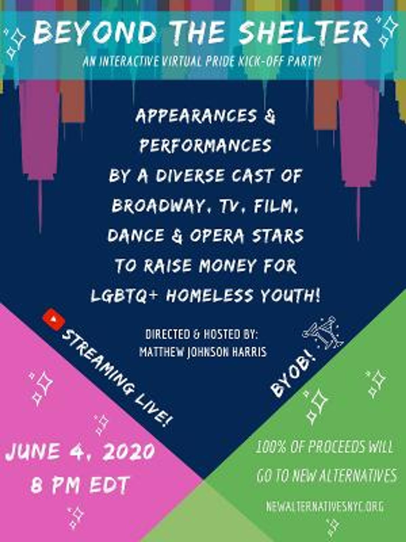 Tituss Burgess, Alex Newell and More to Appear On BEYOND THE SHELTER A Virtual Pride Party And Benefit Concert  Image