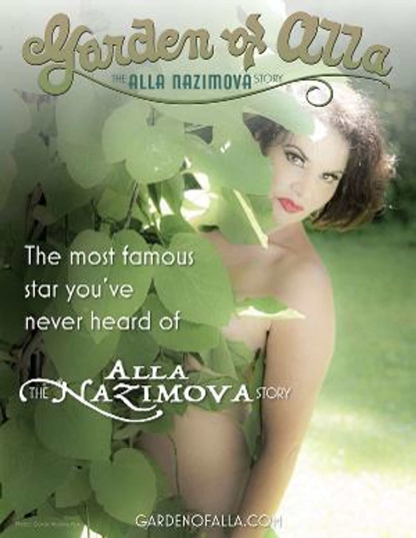 GARDEN OF ALLA: THE ALLA NAZIMOVA STORY to be Presented at The Cutting Room  Image