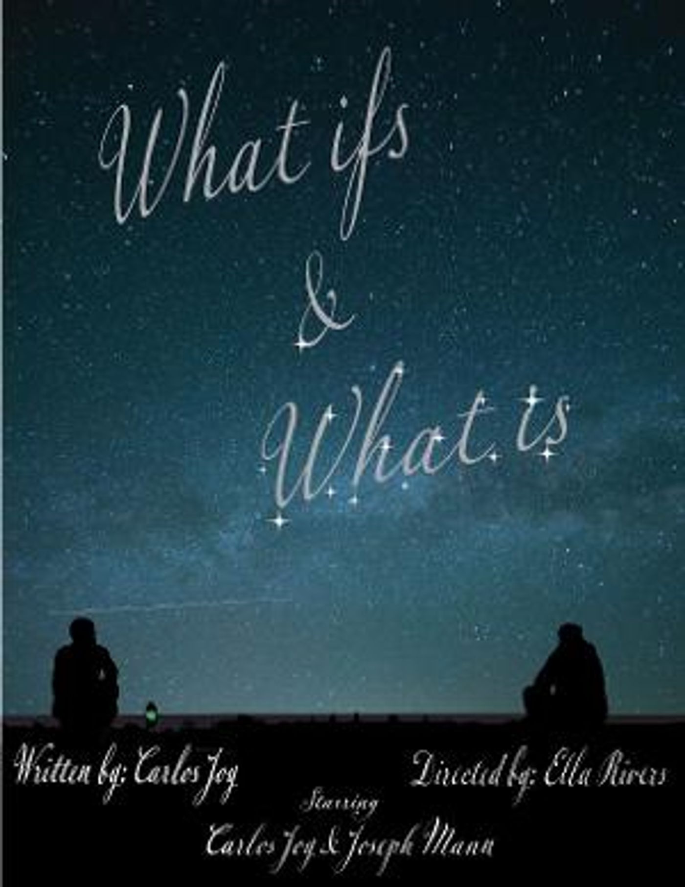 Chain Theatre Presents WHAT IFS AND WHAT IS By Carlos Joy  Image