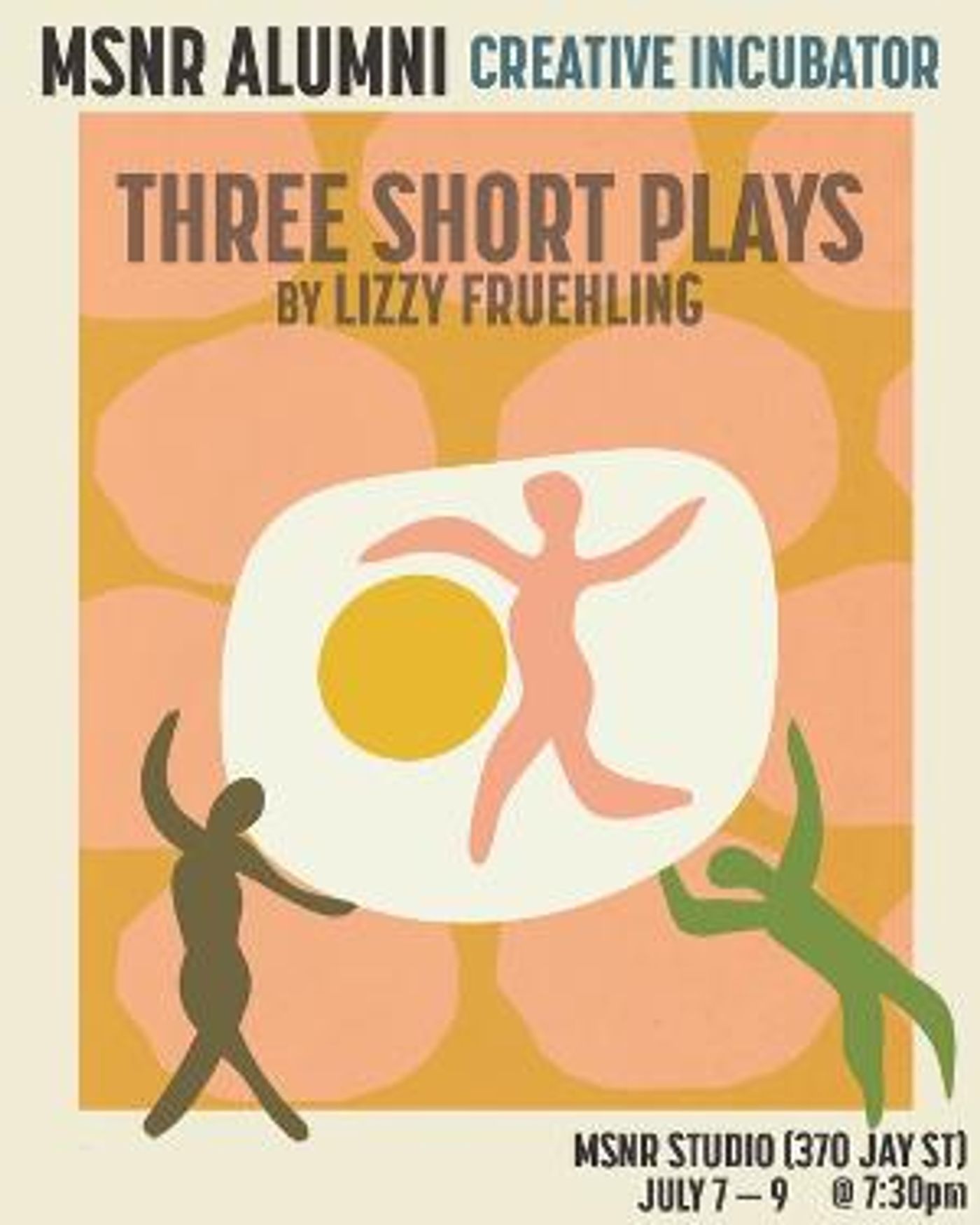 Cast Announced For Staged Reading Of GOOD GUY, WATCH ME COOL DOWN, & MERE EXPOSURE - 3 Short Plays By Lizzy Fruehling  Image