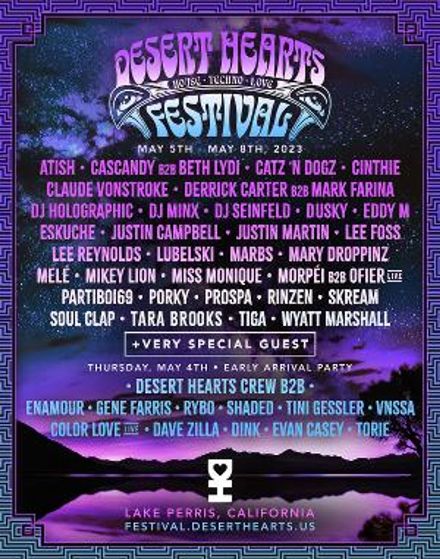 Desert Hearts Festival Announces Lineup For 2023 Edition Featuring Atish, CINTHIE & More  Image
