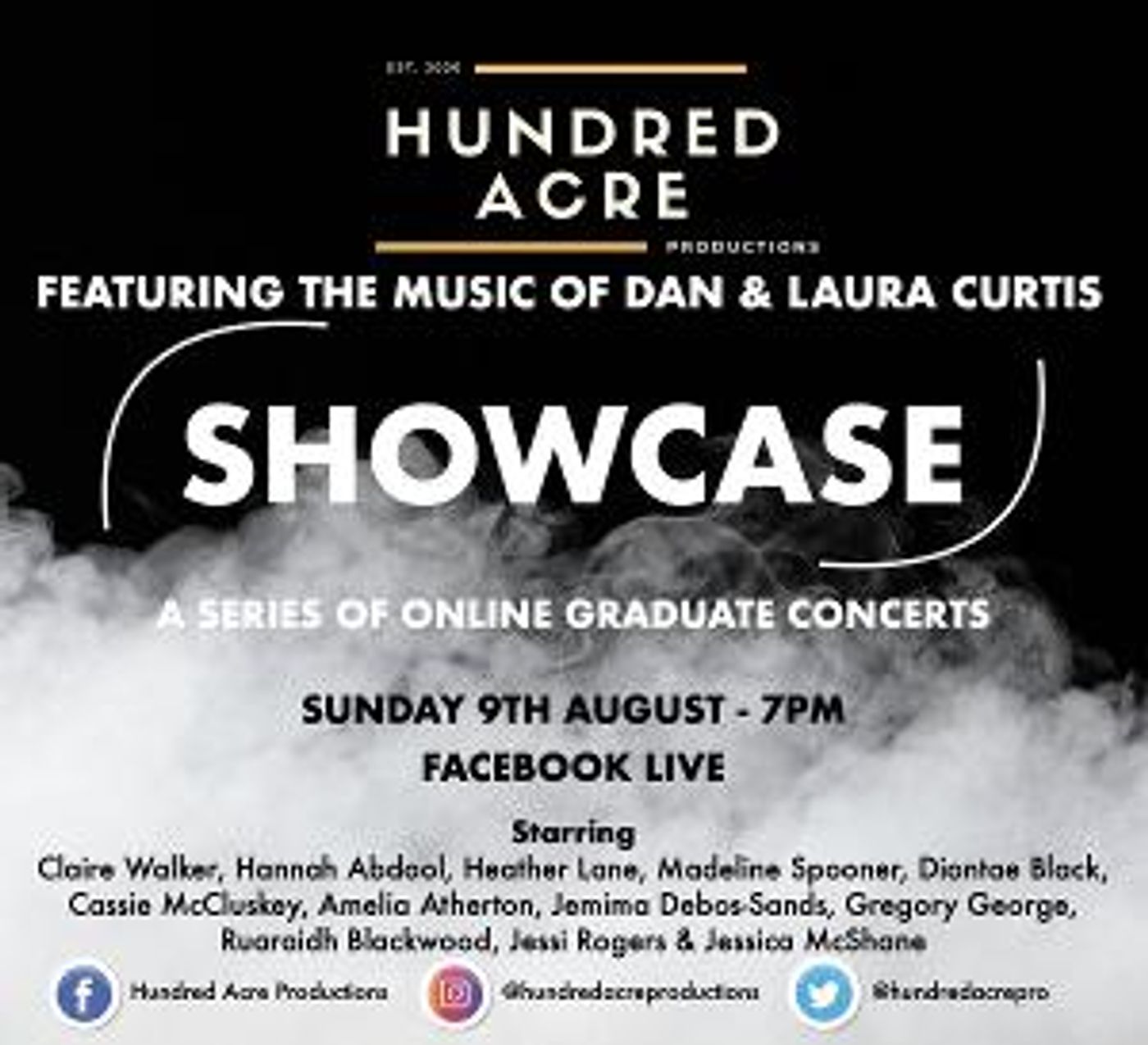 Hundred Acre Productions Presents SHOWCASE  Image