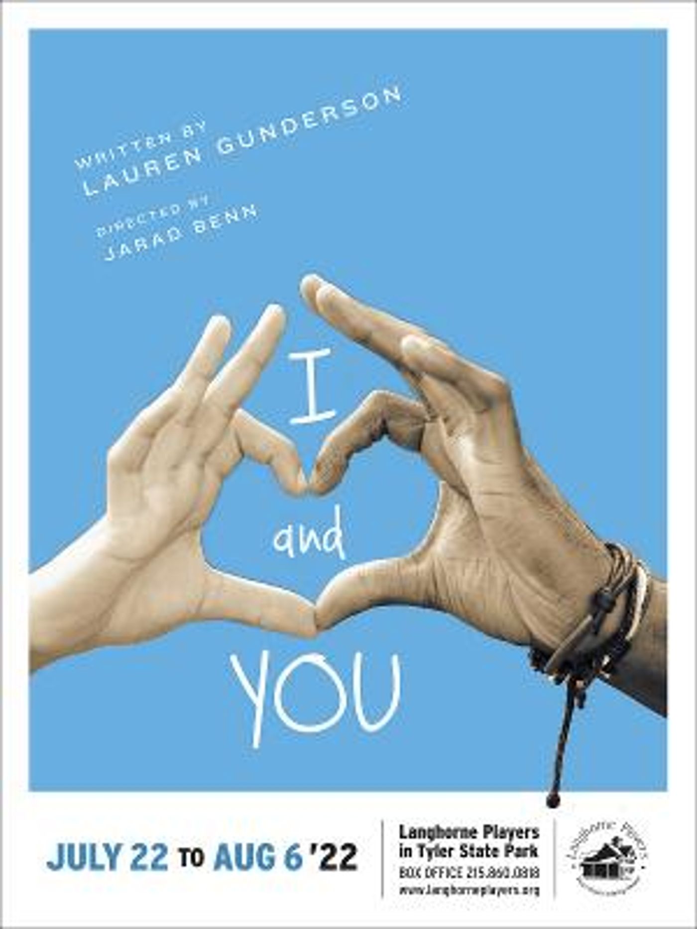 Langhorne Players to Present Lauren Gunderson's I AND YOU Opening This Month  Image