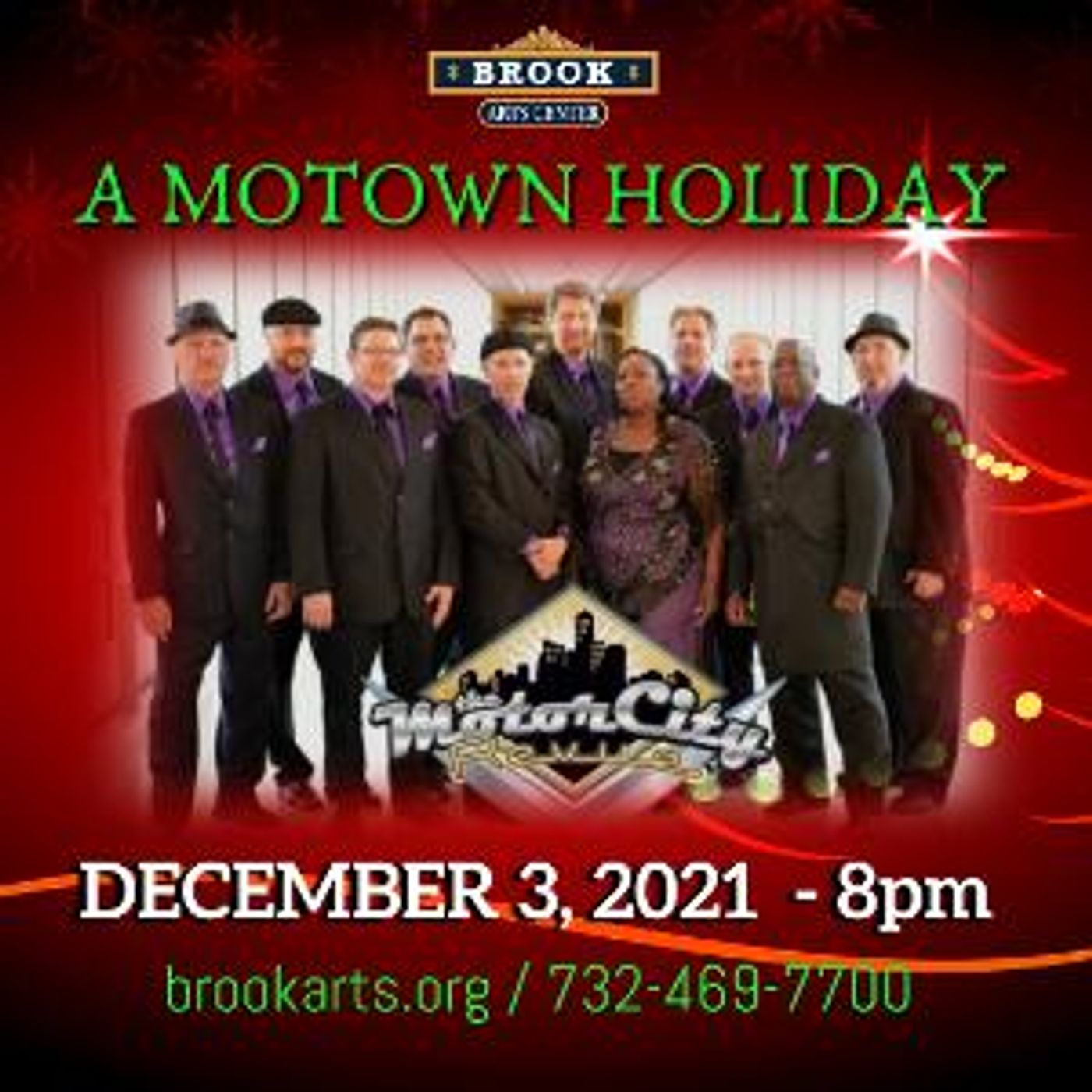 Brook Arts Center Presents Motor City Revues' MOTOWN HOLIDAY  Image