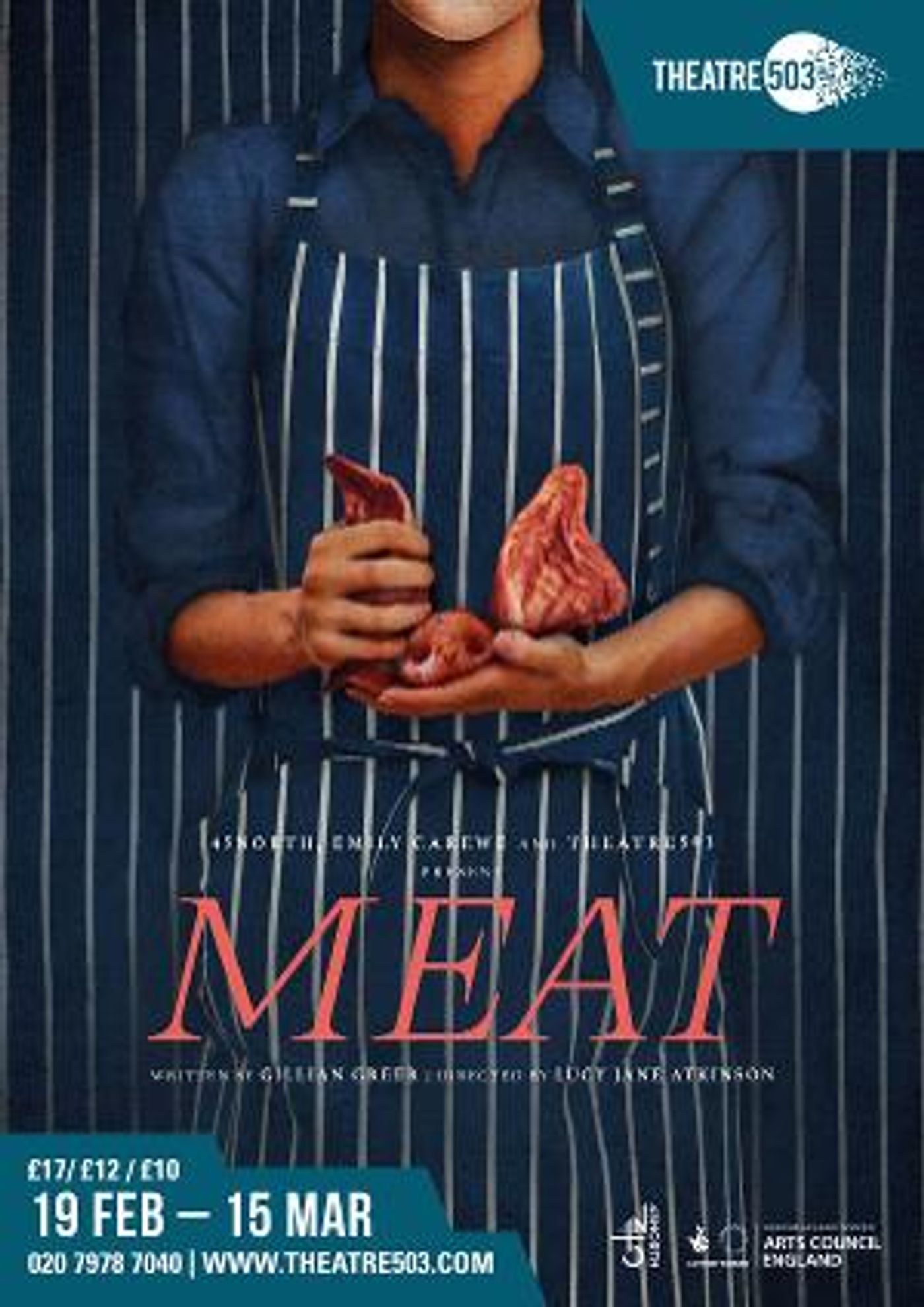 45North Announce MEAT By Gillian Greer At Theatre503  Image