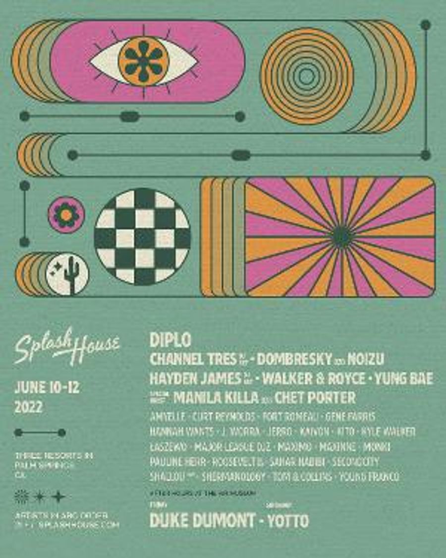 Splash House Announces June 2022 Weekend Lineup Image