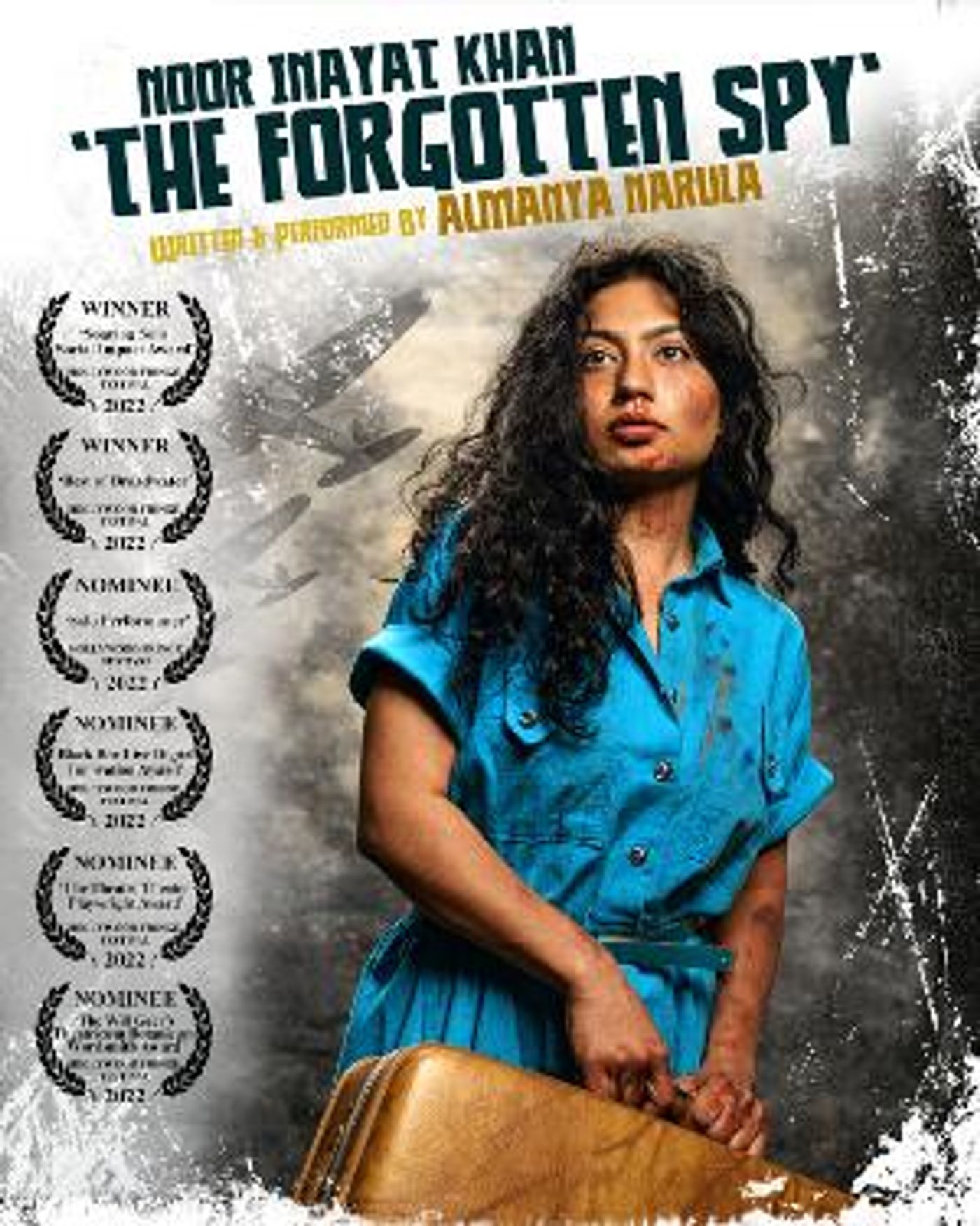 Award-Winning And Critically Acclaimed NOOR INAYAT KHAN: THE FORGOTTEN SPY Returns At Whitefire Theatre Solo Fest by Official Selection  Image