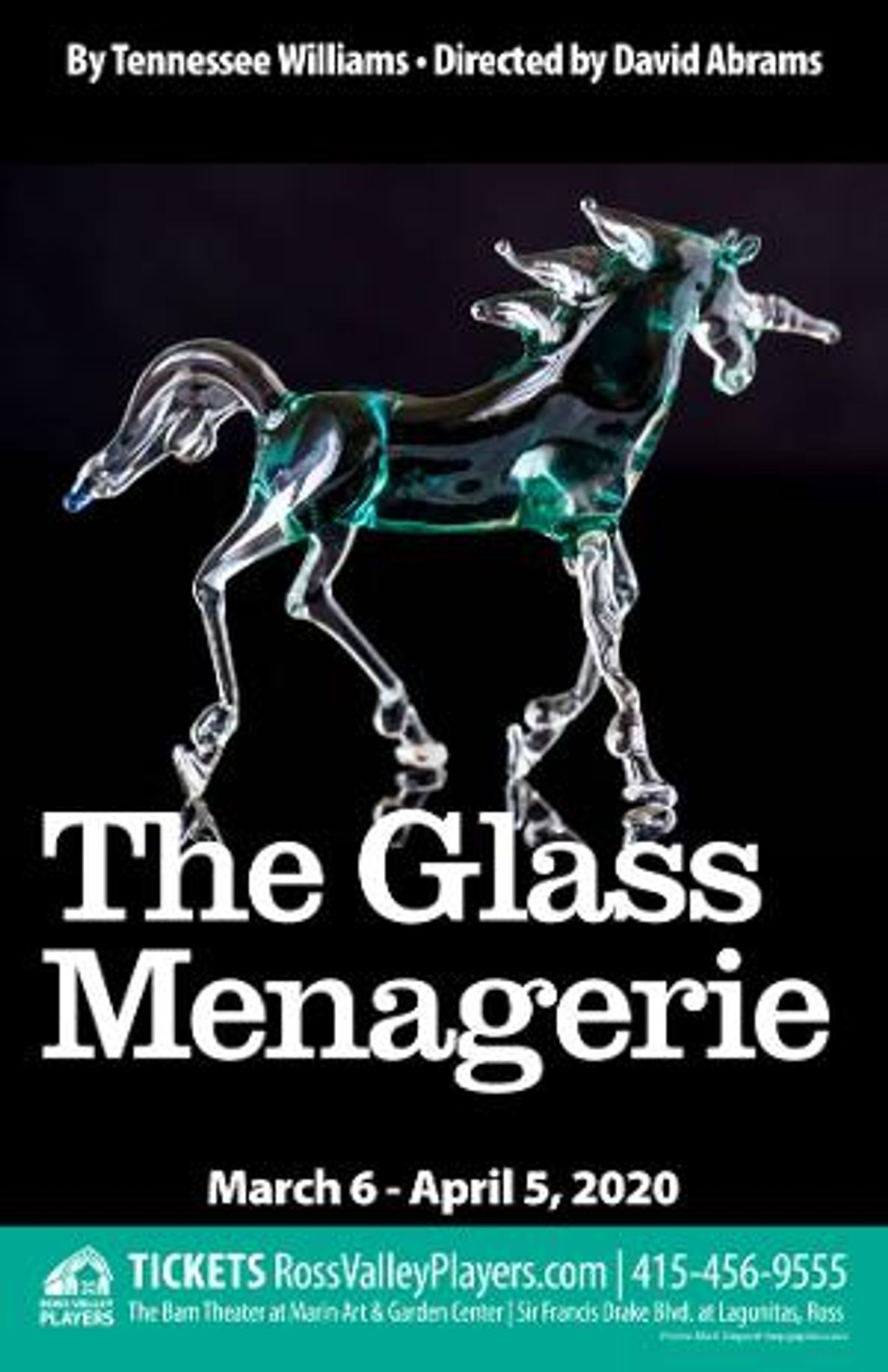 Ross Valley Players Will Continue its 90th Season with THE GLASS MENAGERIE  Image