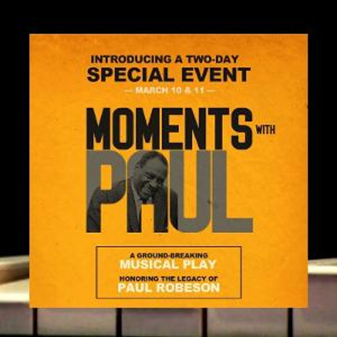 MOMENTS WITH PAUL To Take the Stage This March At  Little Theatre of Manchester  Image