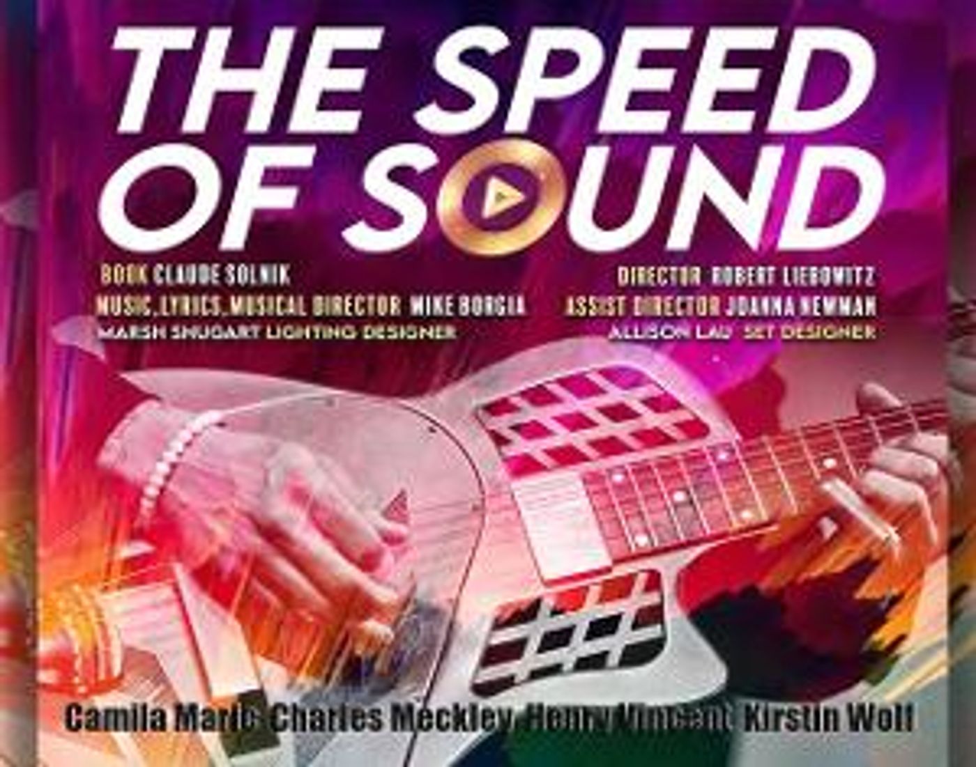 THE SPEED OF SOUND is Coming to Theater for the New City  Image