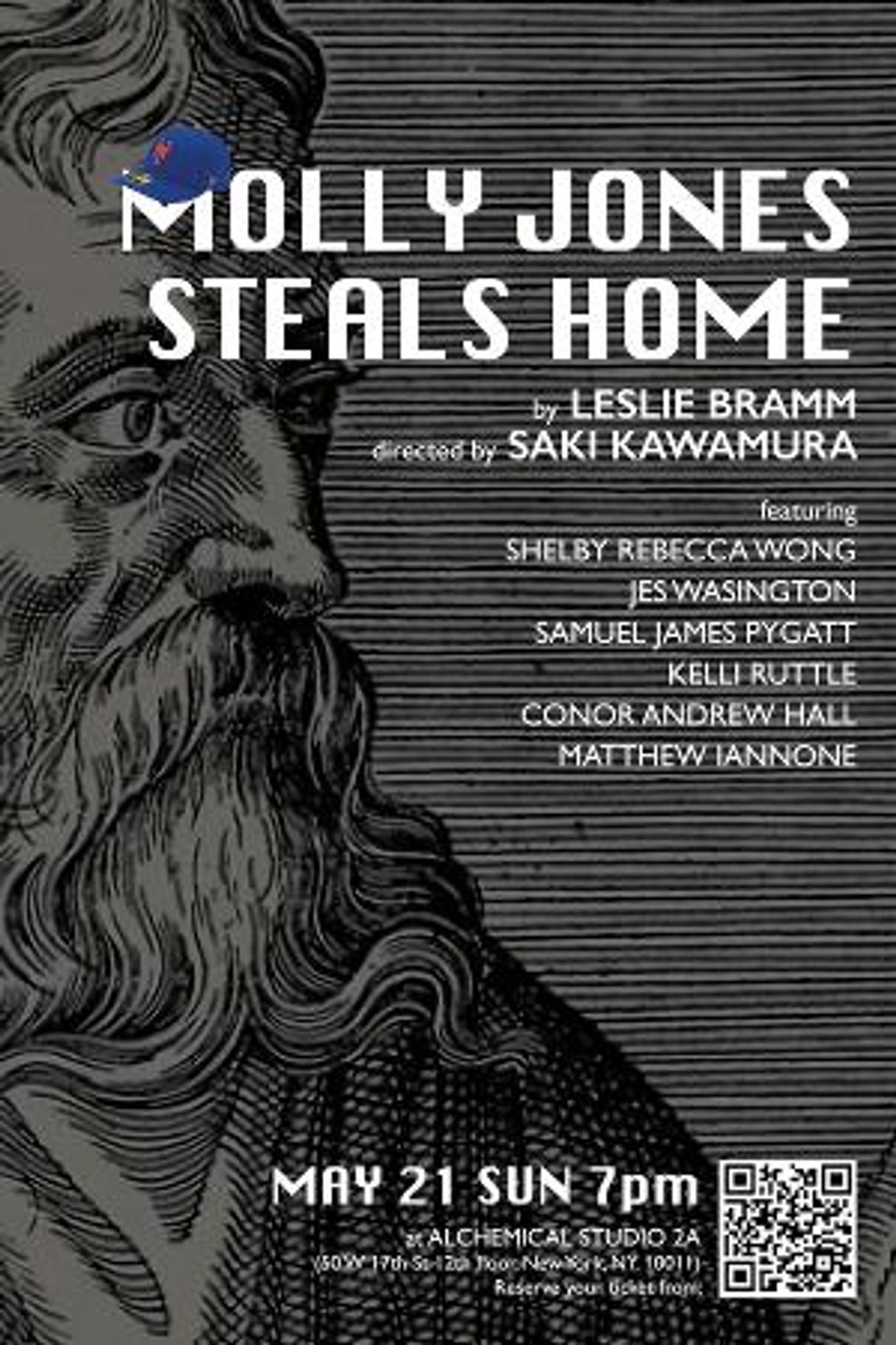 Leslie Bramm's New Play, MOLLY JONES STEALS HOME Will Be Presented At Alchemical Studio  Image