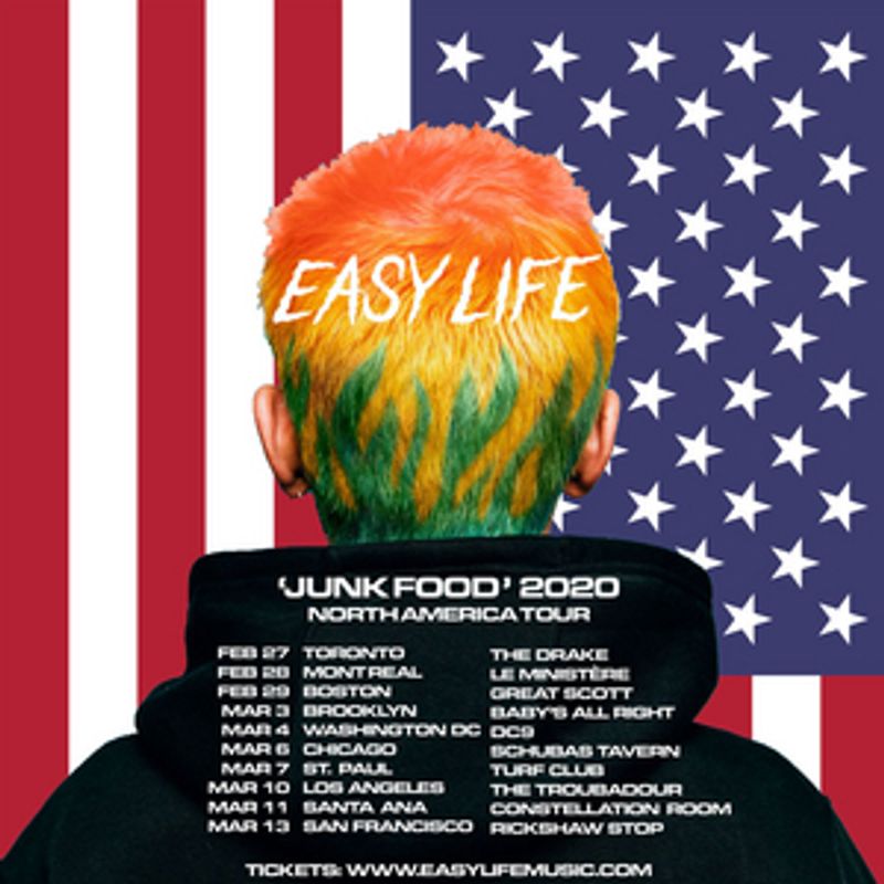Easy Life Premiere New Single, Sign To Interscope Records, & Announce Tour Image