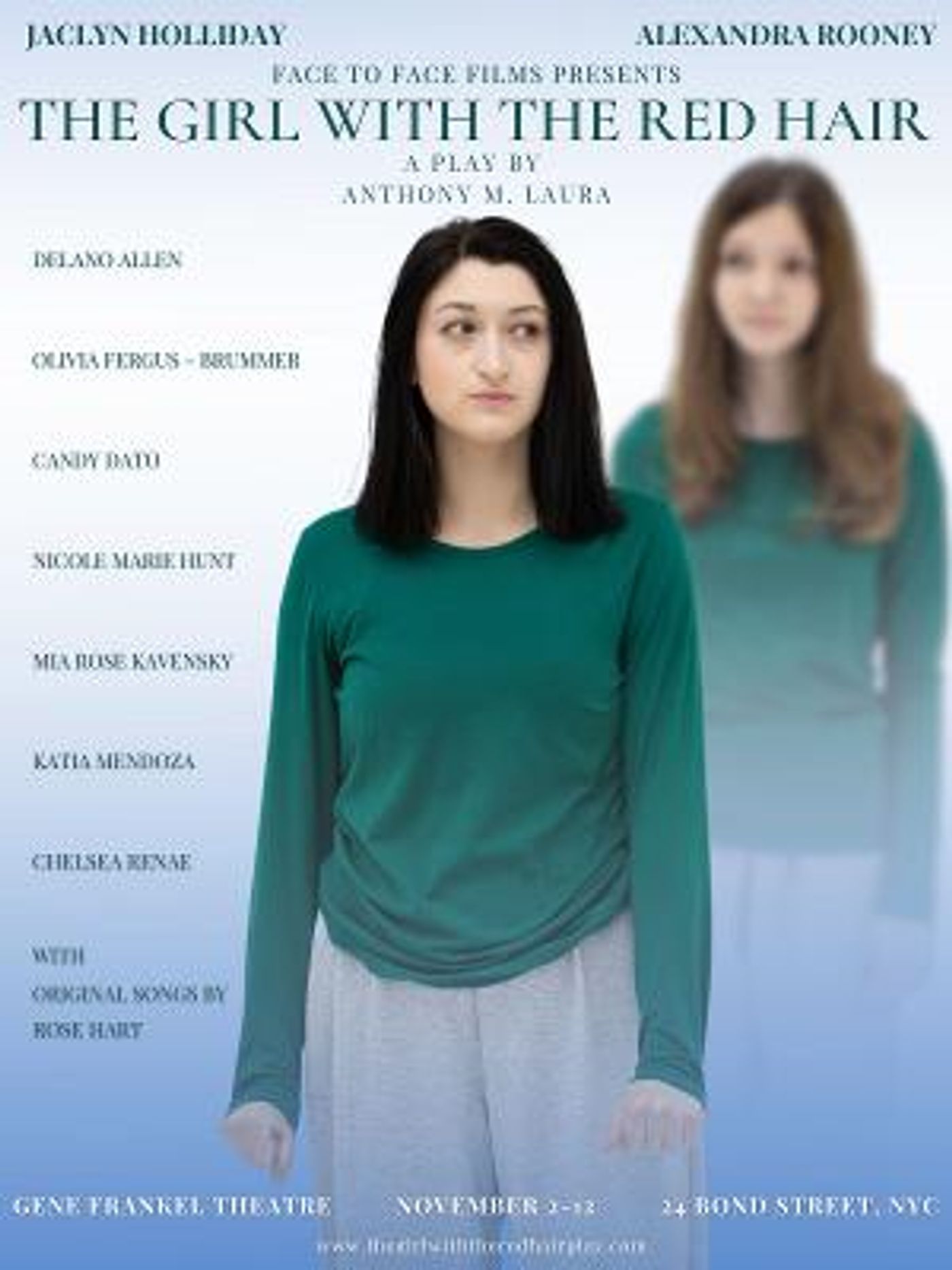 THE GIRL WITH THE RED HAIR Will Have Off-Broadway Run This Fall at Gene Frankel Theatre  Image