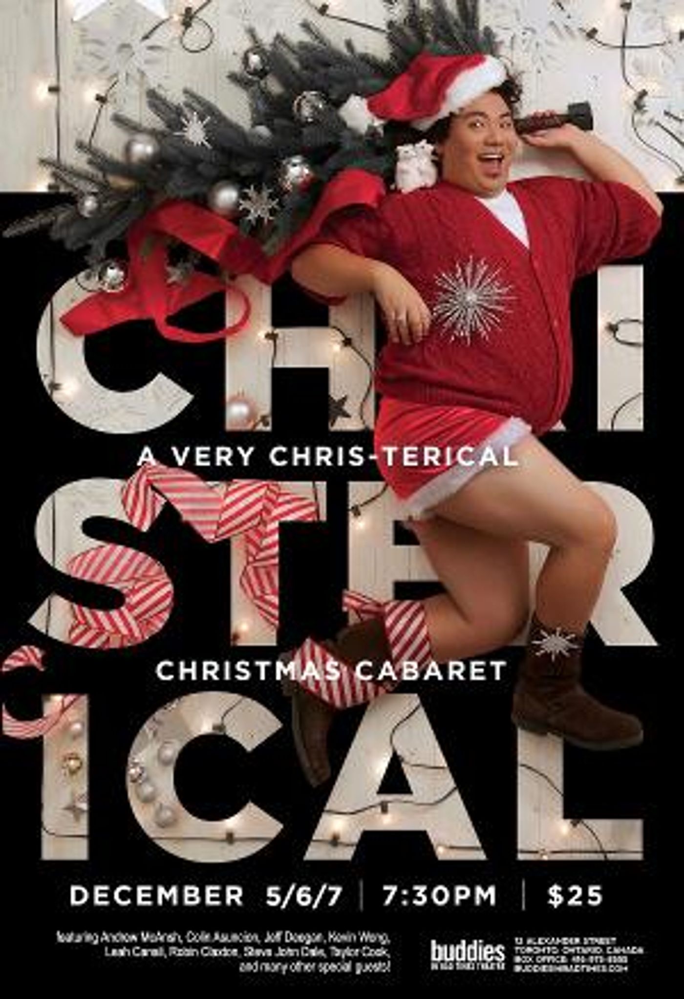 A Very Chris-terical Christmas Cabaret Returns To Buddies In Bad Times Theatre  Image