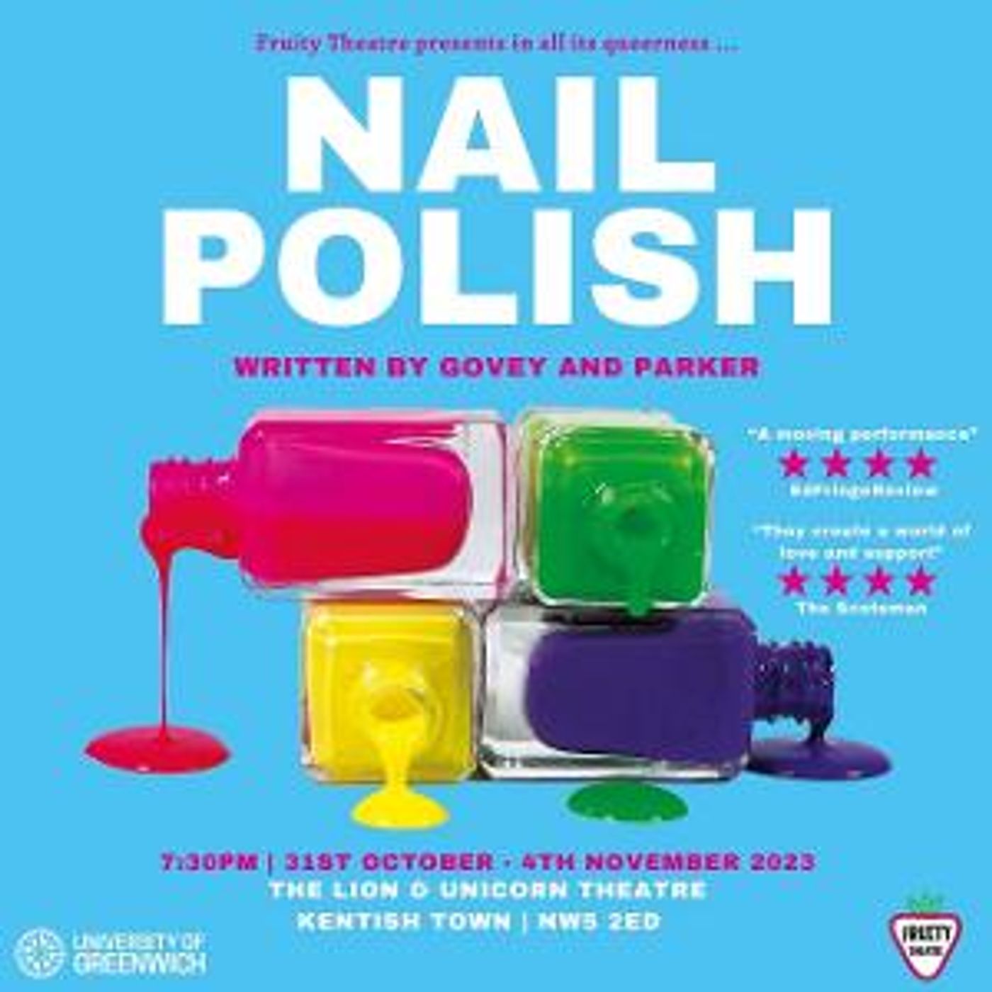 NAIL POLISH Transfers To The Lion and Unicorn in October  Image