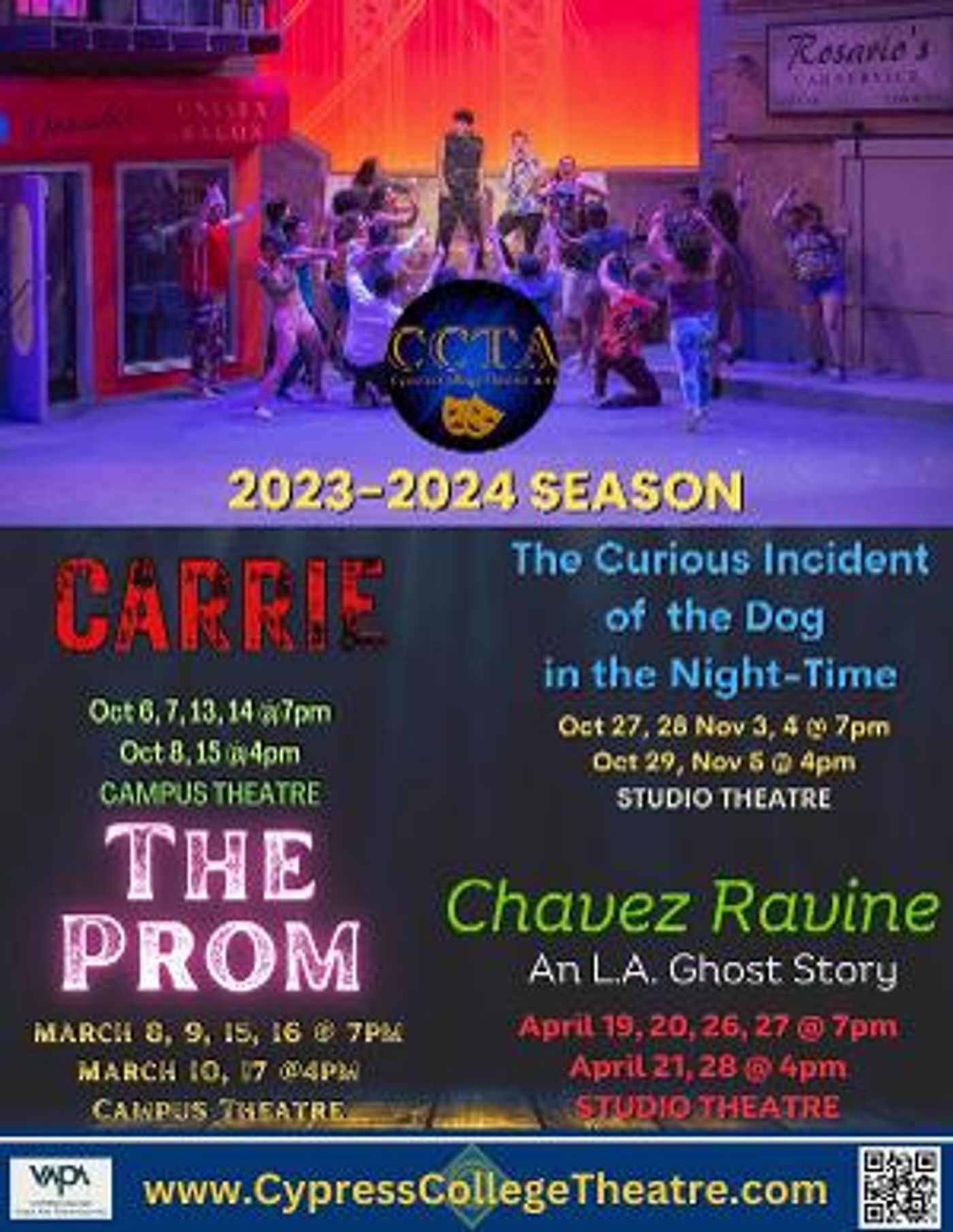 Cypress College Reveals 23/24 Season  Image