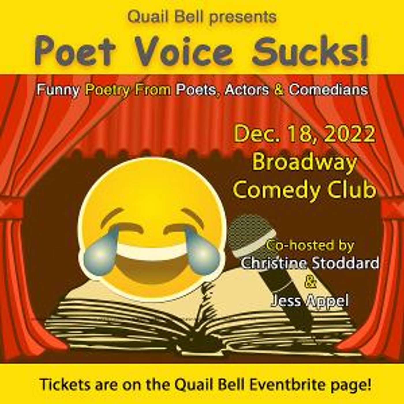 POET VOICE SUCKS to Return To Broadway Comedy Club For Fourth Edition This Month  Image