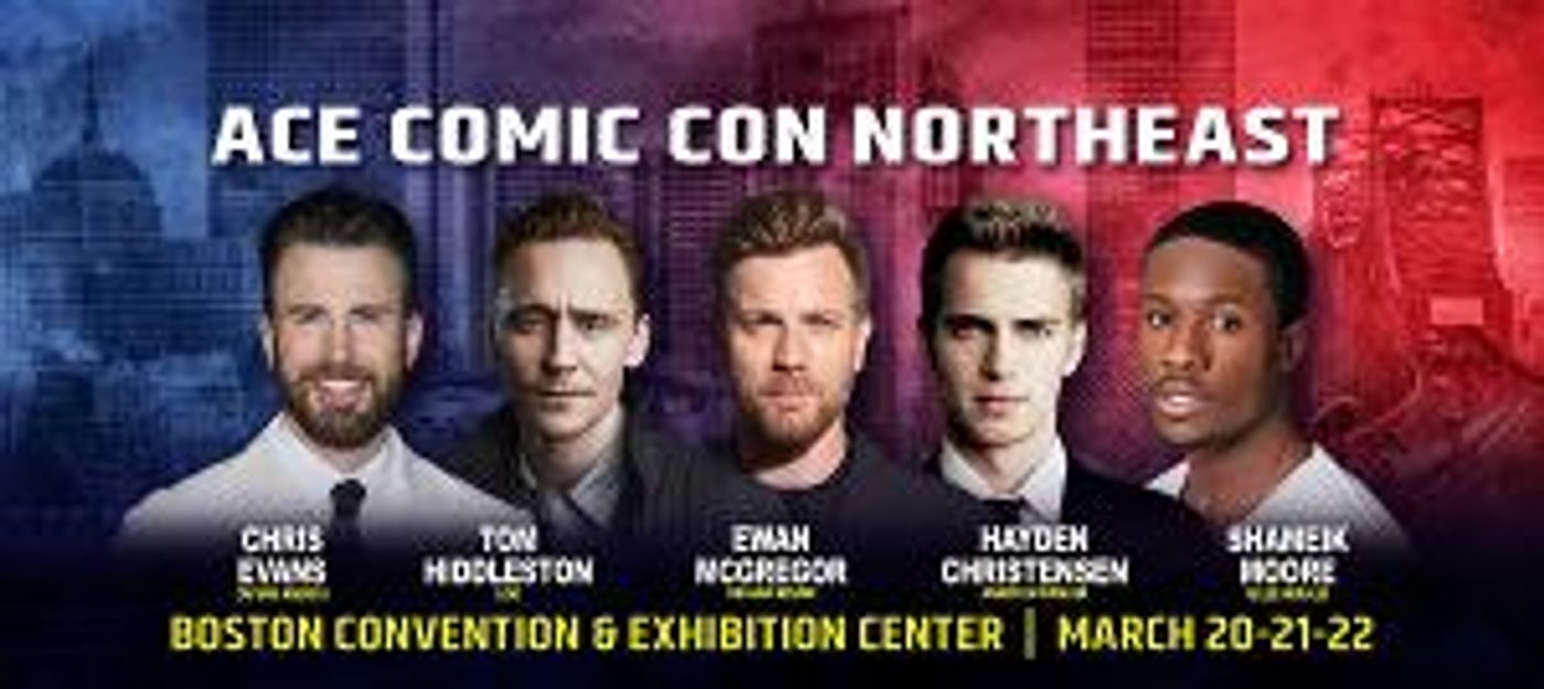 Chris Evans, Tom Hiddleston, Ewan McGregor And Hayden Christensen Headline Boston ACE Comic Con This March  Image