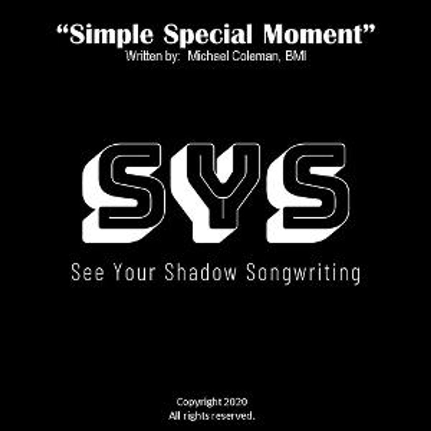 See Your Shadow Releases New Single 'Simple Special Moment'  Image