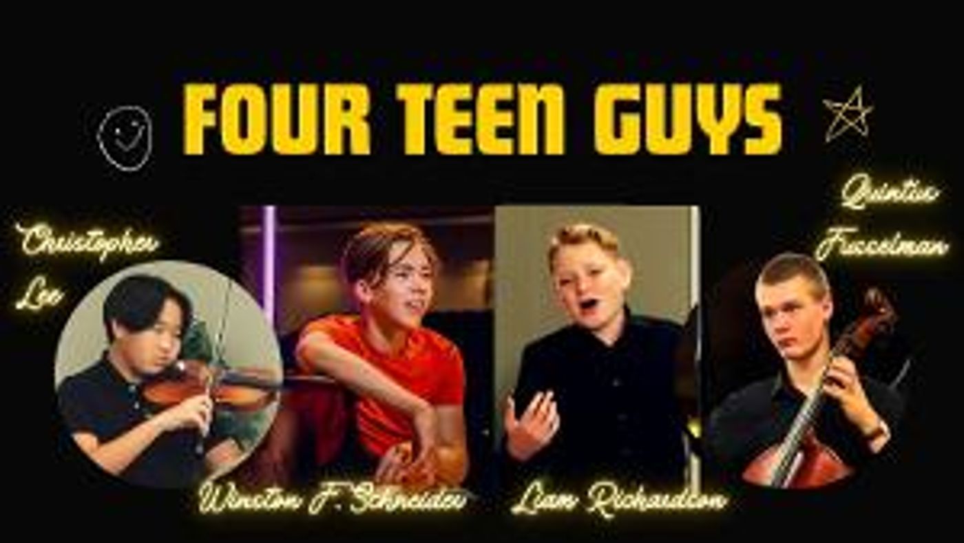 Four Teen Guys (4TG) Performs A MUSIC VARIETY SHOW at Omaha Conservatory Of Music  Image