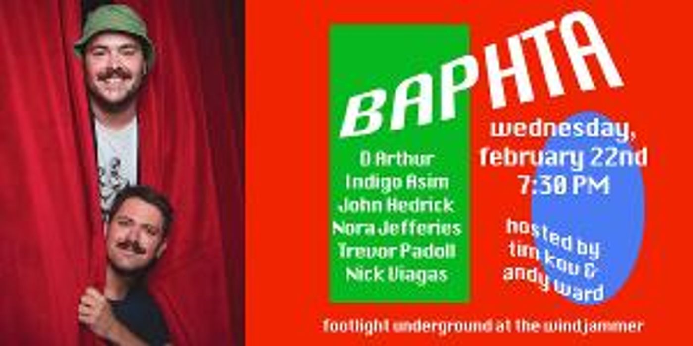 BAPHTA: A Comedy Show Hosted By Two Unhinged Gay Geniuses Announced At The Footlight Underground  Image