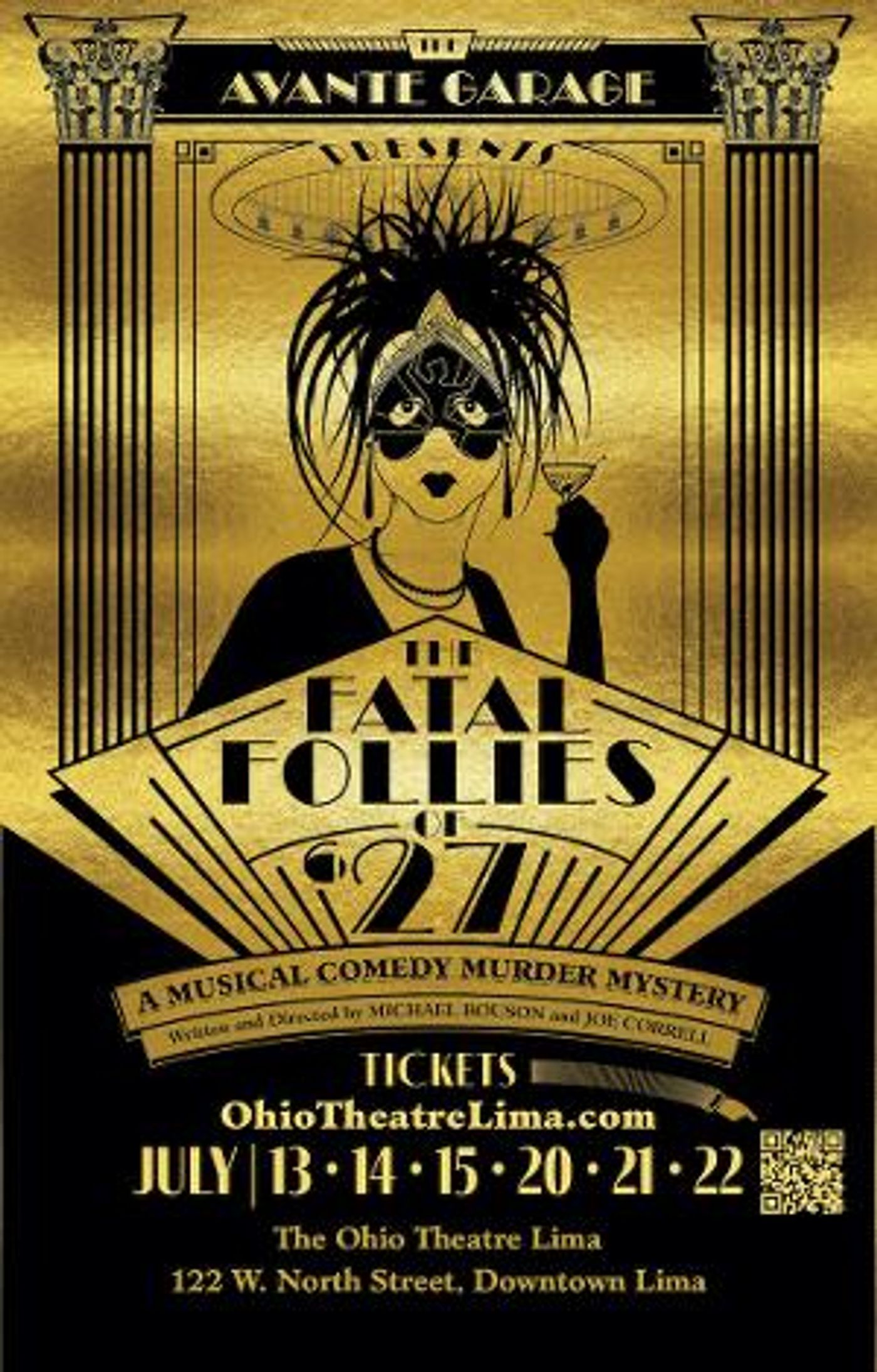 Hit Show FATAL FOLLIES OF '27 Comes To Lima With An All Local Cast!  Image