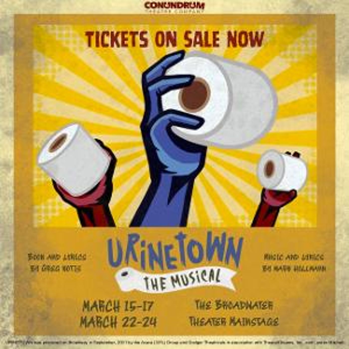 Conundrum Theatre Company to Present URINETOWN in March  Image