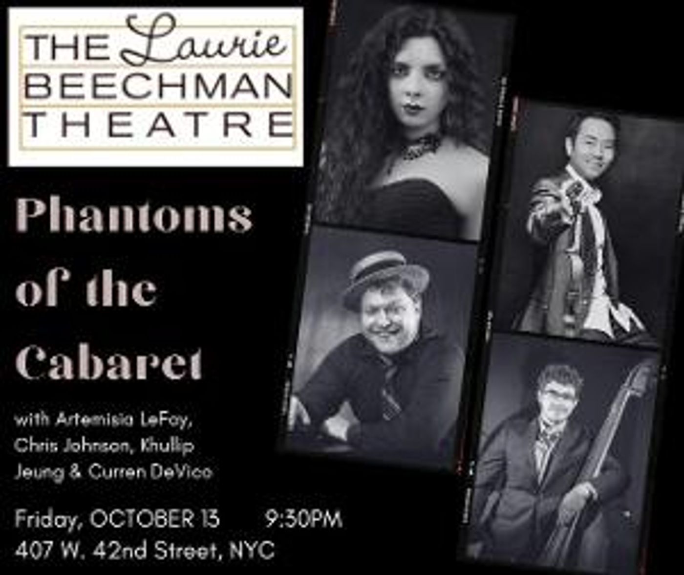 PHANTOMS OF THE CABARET to Make Debut at The Laurie Beechman Theatre This Month  Image