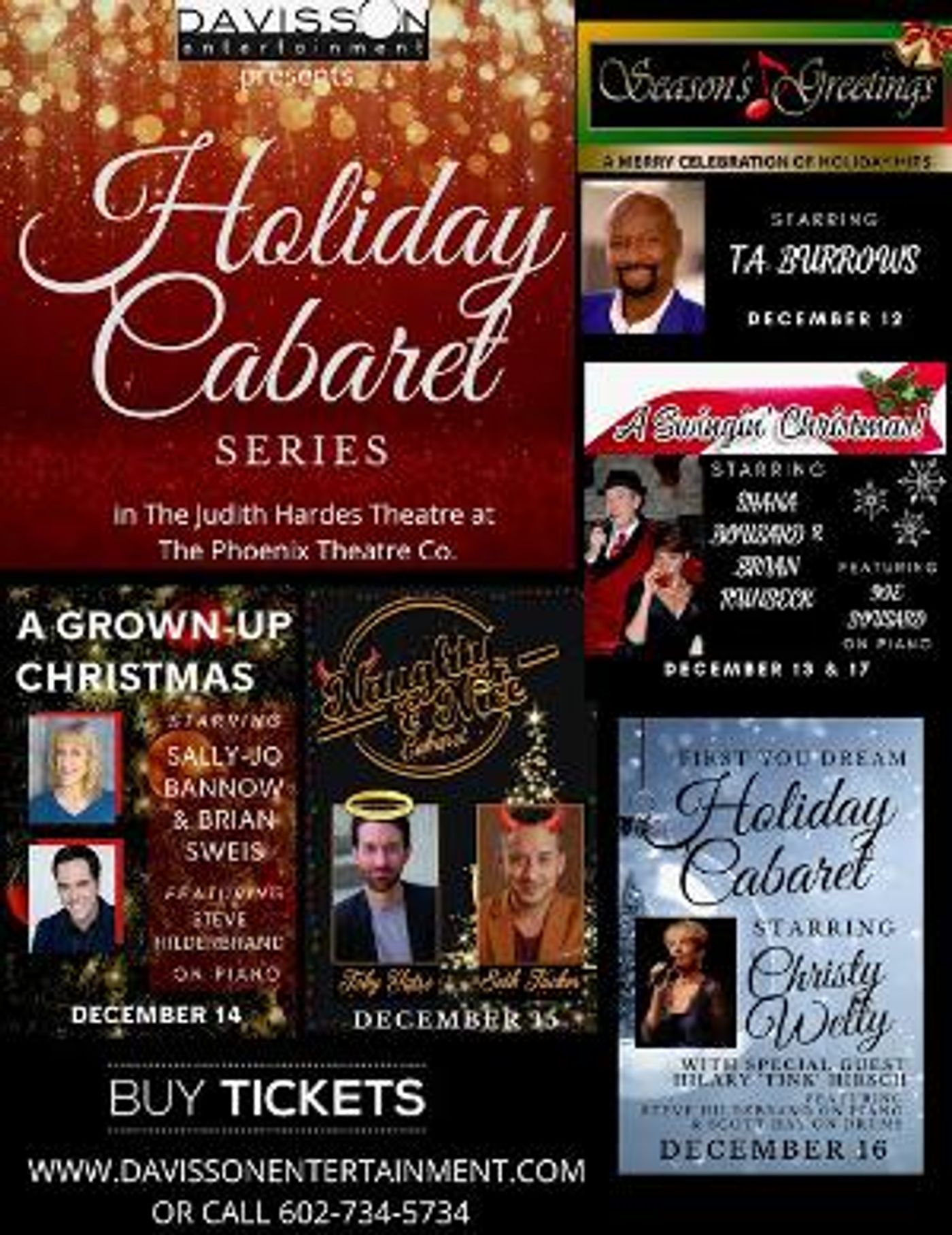 Local Equity Talent Is Showcased In Holiday Cabaret Series  Image