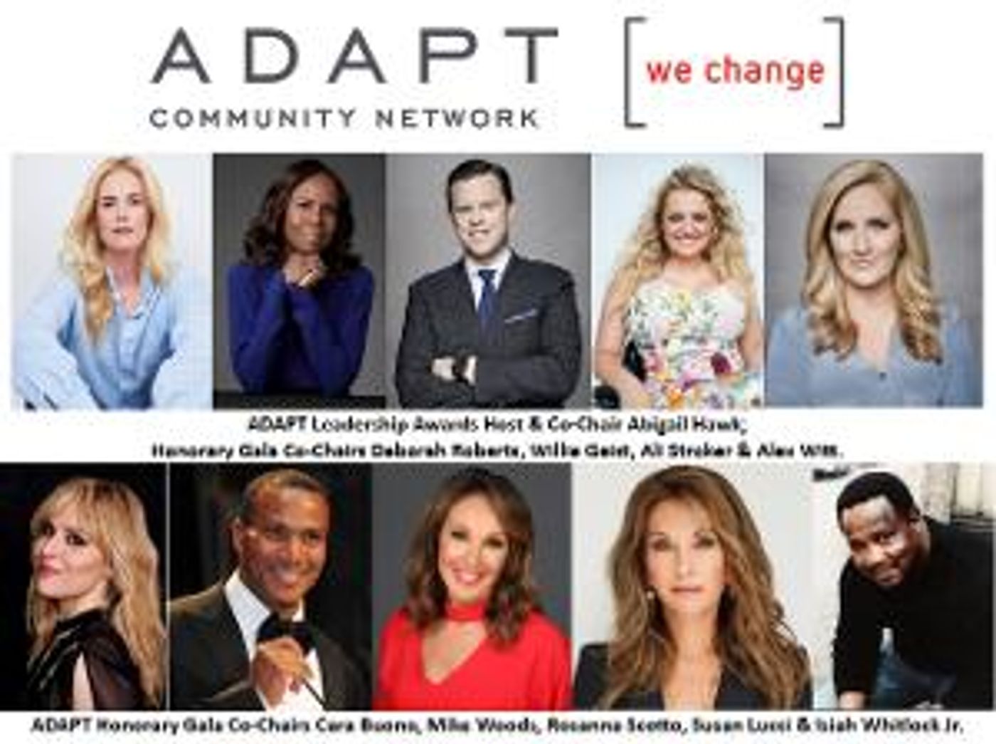 Abigail Hawk to Host ADAPT Leadership Awards; Ali Stroker, Cara Buono & More Named Co-Chairs  Image