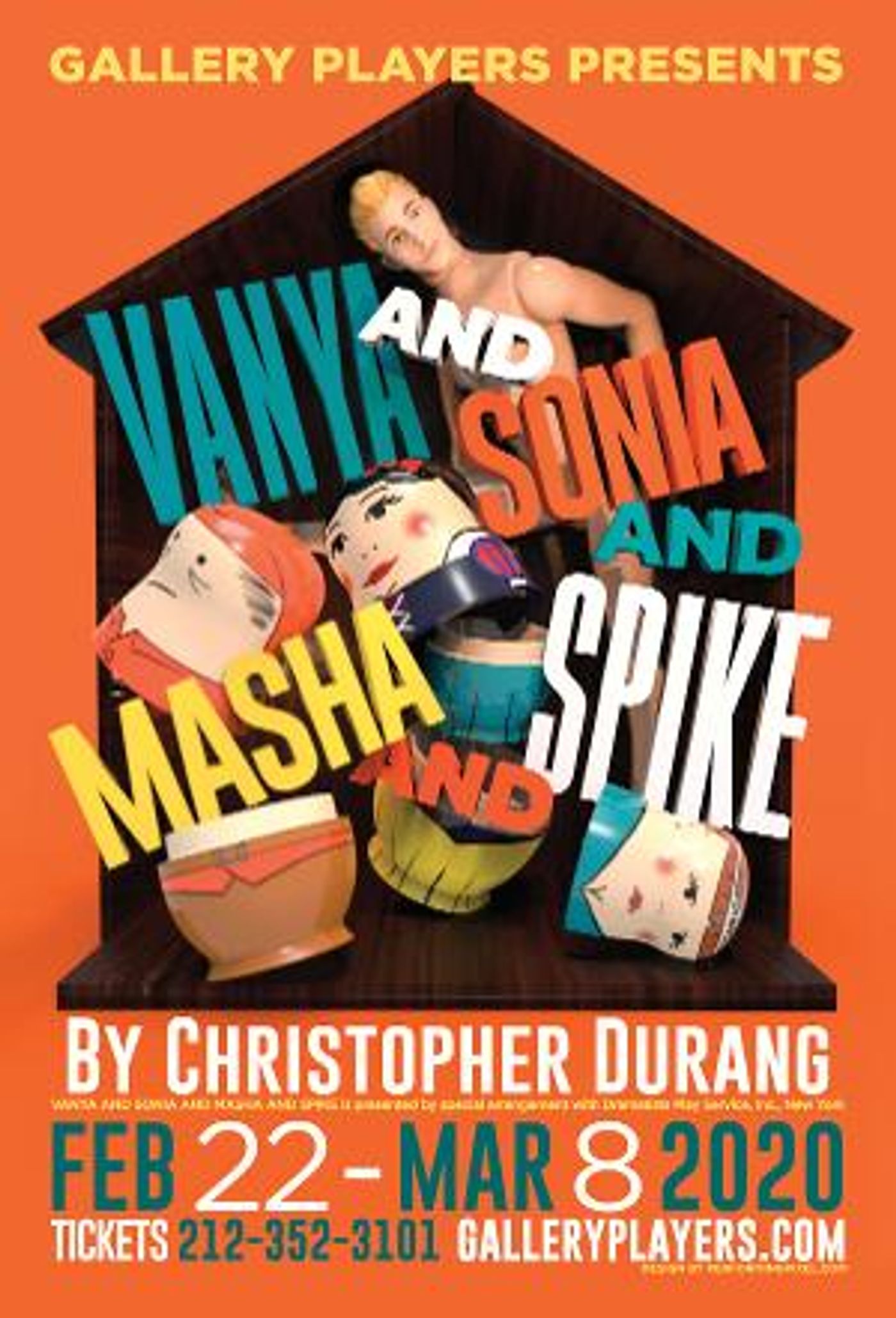 VANYA AND SONIA AND MASHA AND SPIKE  Opens in February At Gallery Players  Image