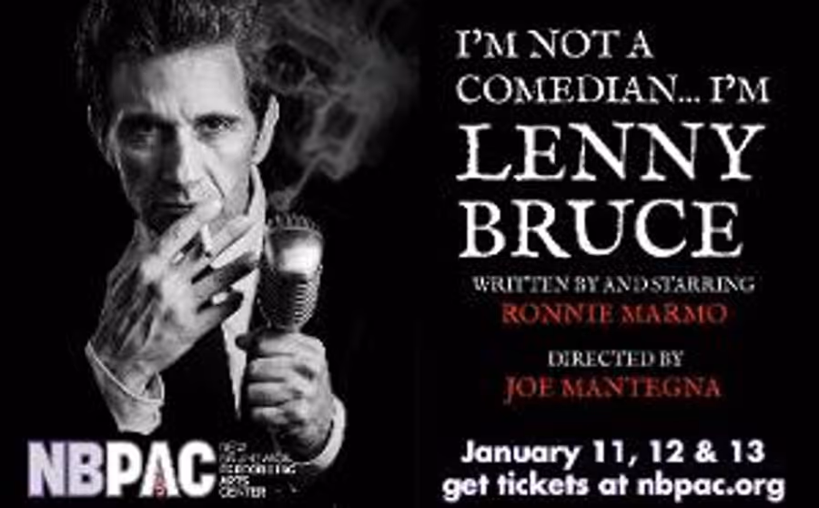 NBPAC to Present Theatre 68's Production Of I'M NOT A COMEDIAN... I'M LENNY BRUCE Image