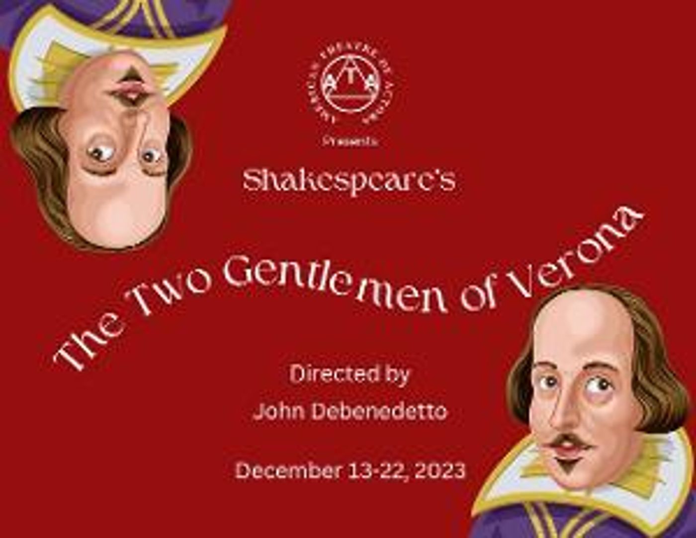THE TWO GENTLEMEN OF VERONA to be Presented At The ATA As Part Of Classical Series  Image