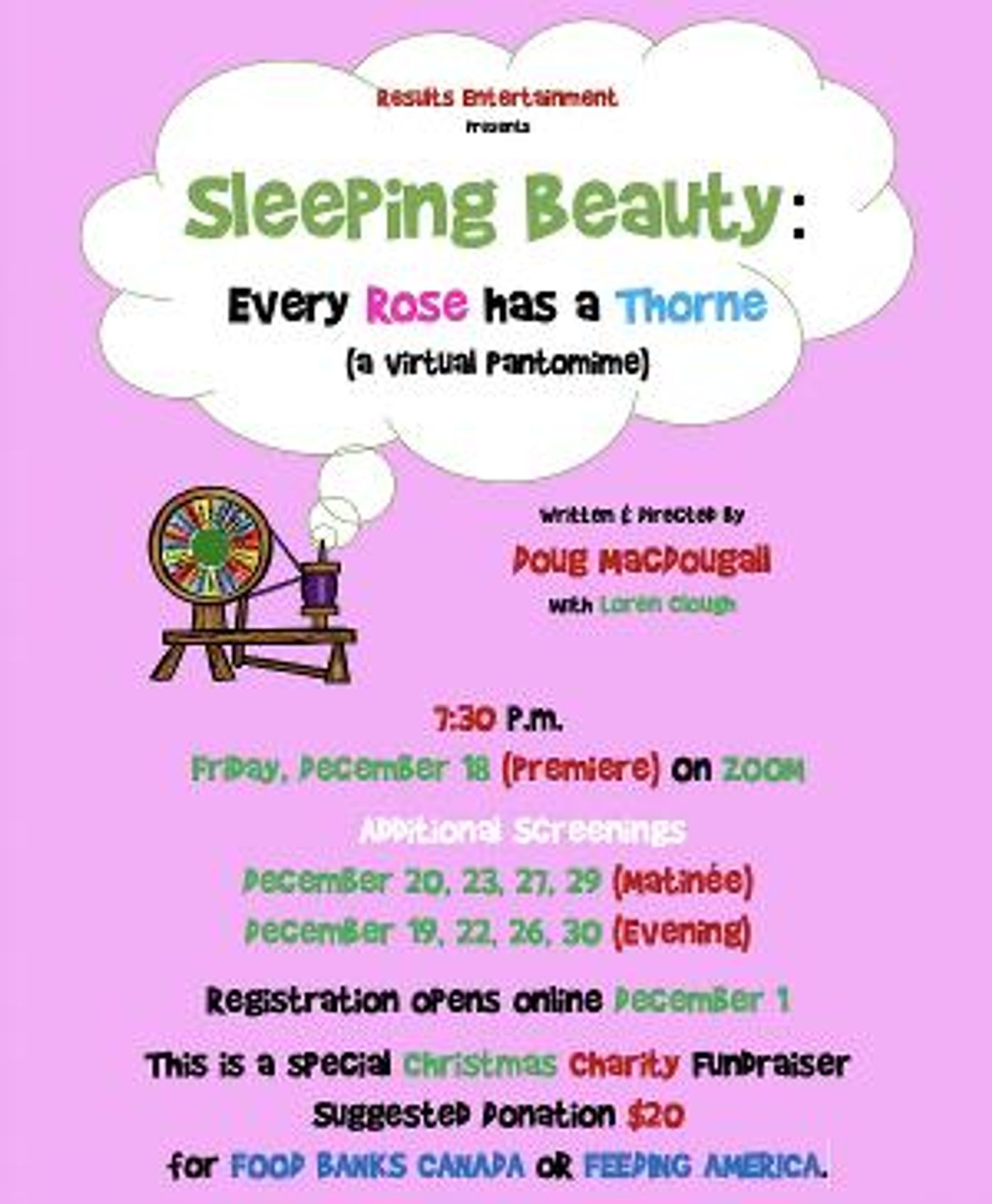 Results Entertainment Presents Virtual SLEEPING BEAUTY  Image