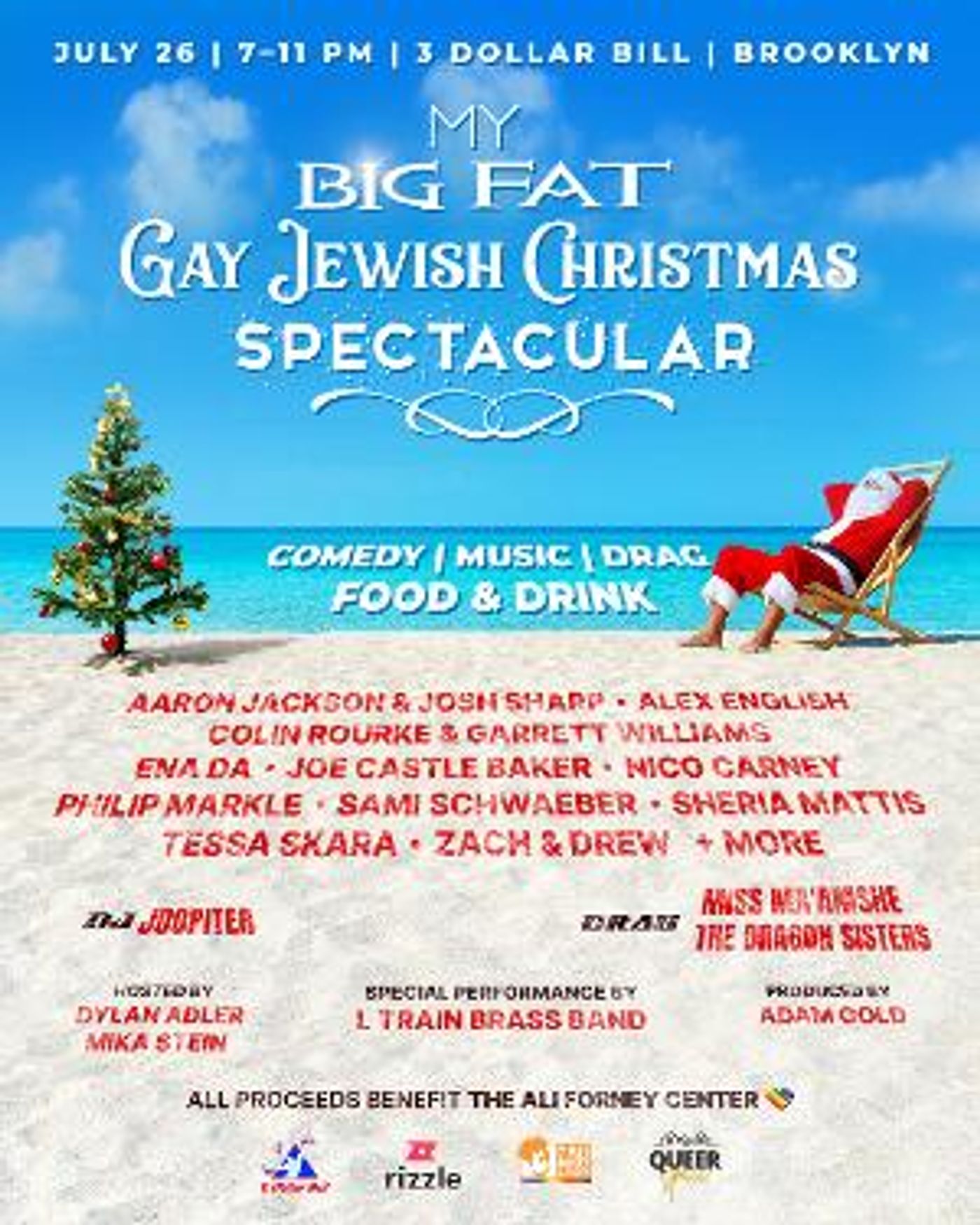 MY BIG FAT GAY JEWISH CHRISTMAS Arrives At 3 Dollar Bill This Month  Image