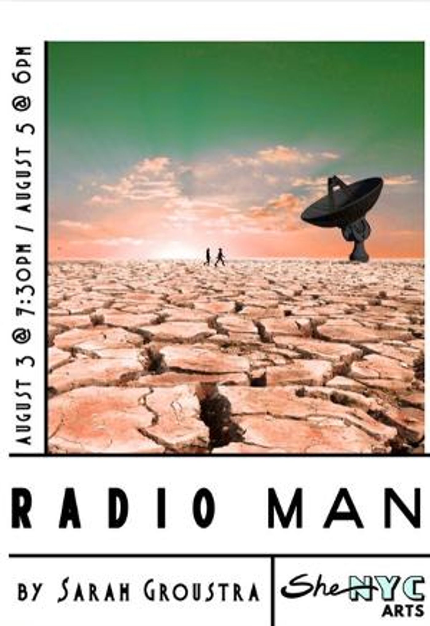 Sarah Groustra's RADIO MAN to Take the Stage at SheNYC Festival  Image
