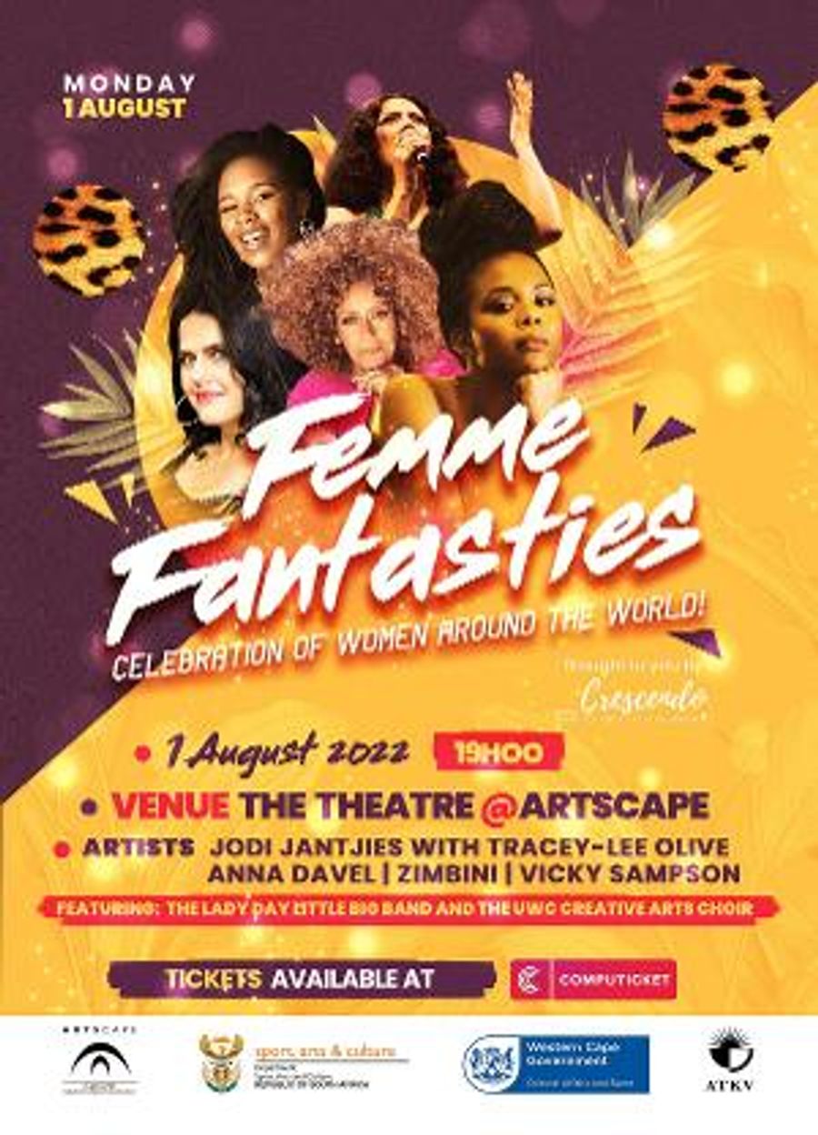ATKV-Crescendo Will Host Concert Celebration With Some Of SA's Top Female Artists at Artscape Theatre  Image