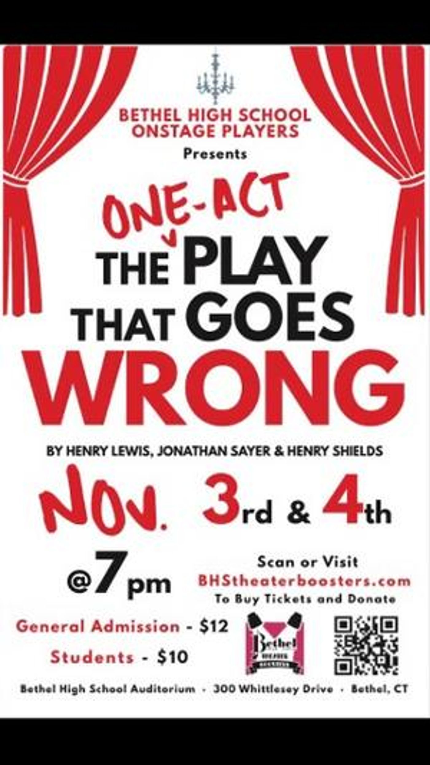 THE ONE-ACT PLAY THAT GOES WRONG Comes to Bethel High School  Image