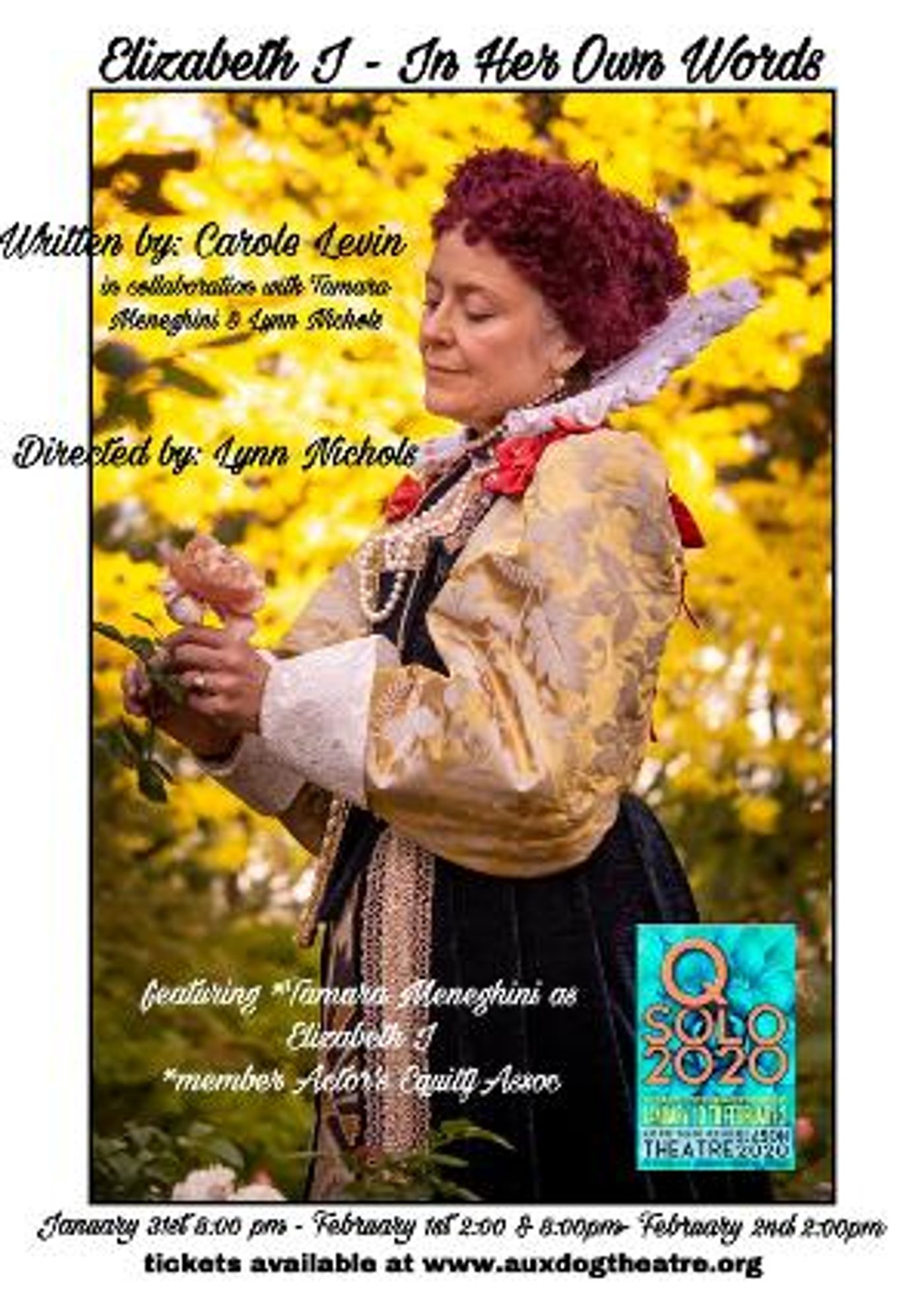 ELIZABETH I Closes The 6th Annual Aux Dog QSOLO FESTIVAL  Image