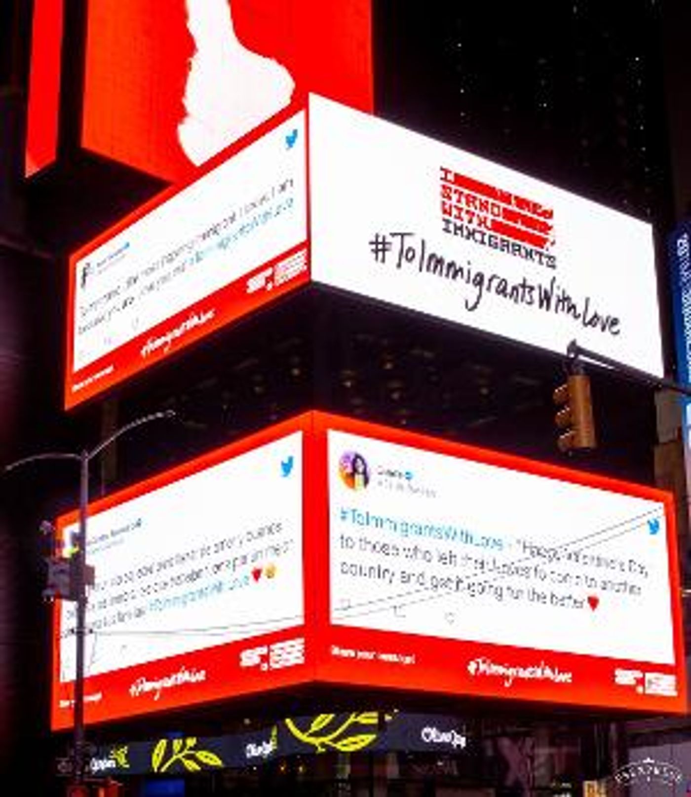 'To Immigrants With Love' Campaign Celebrates In Cities Across The U.S.  Image