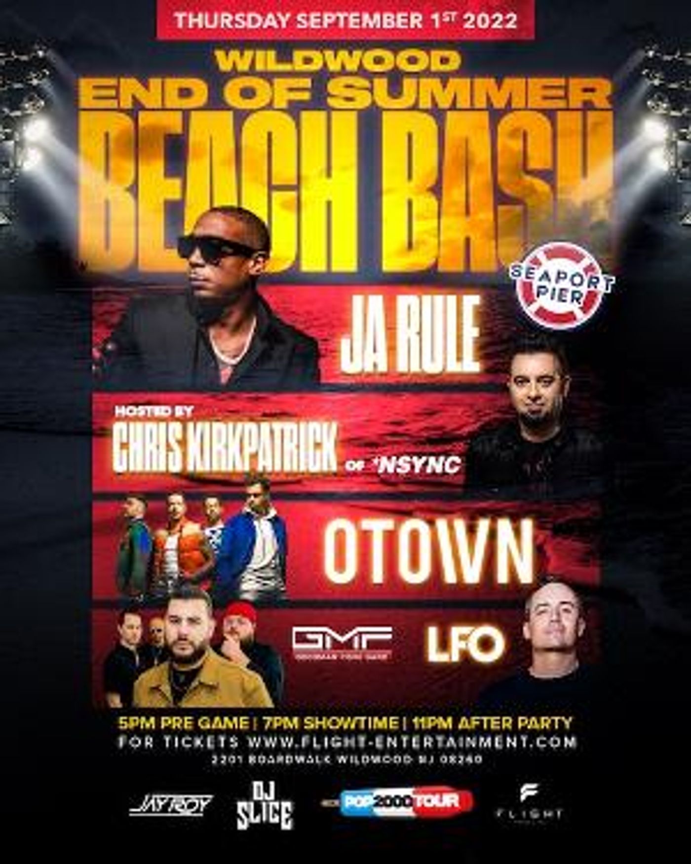 Ja Rule, LFO, O-Town, And NSYNC's Chris Kirkpatrick To Kick Off Labor Day Weekend At The Seaport, September 1  Image