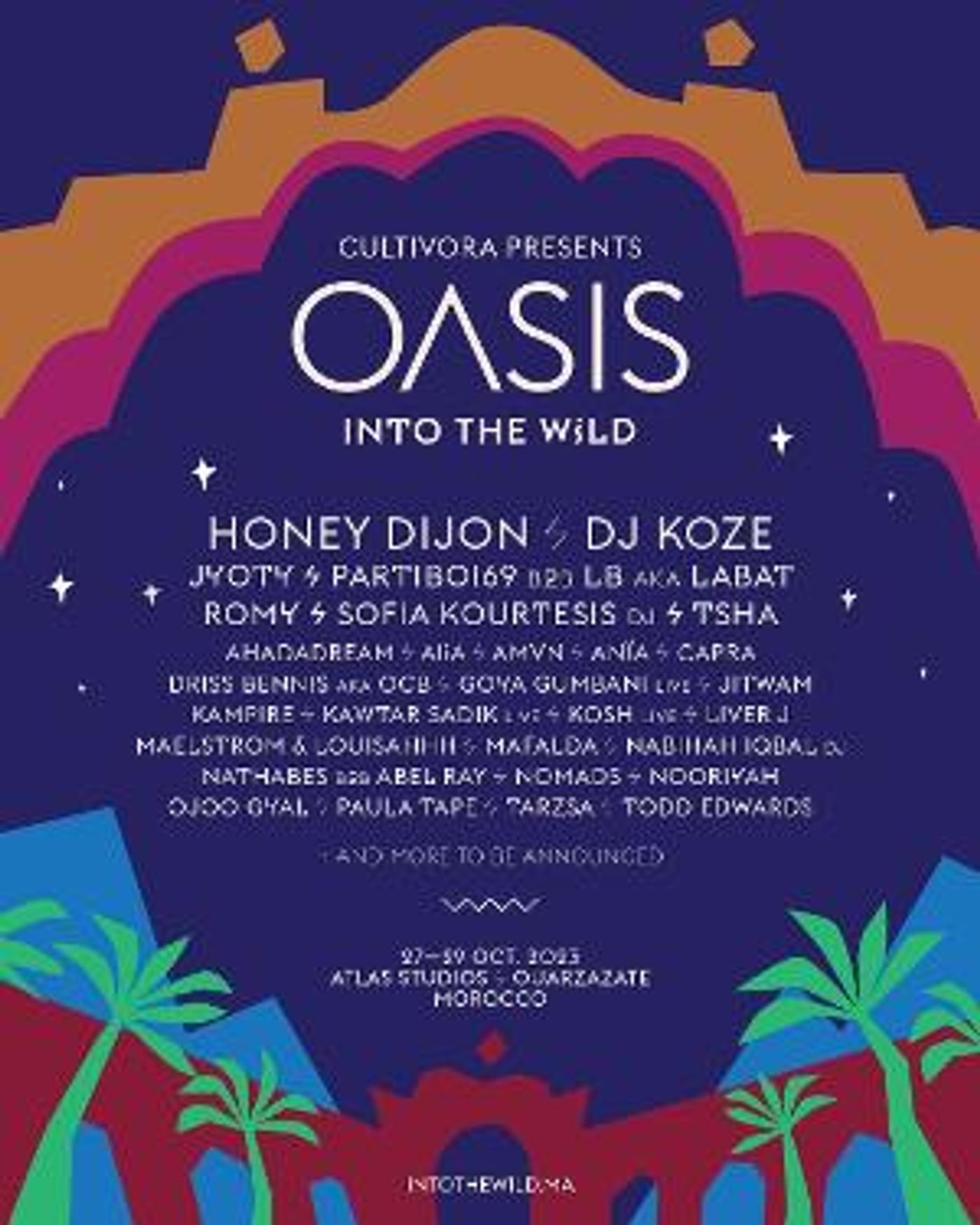 Oasis: Into The Wild Unveils New Venue And First Acts For 2023  Image